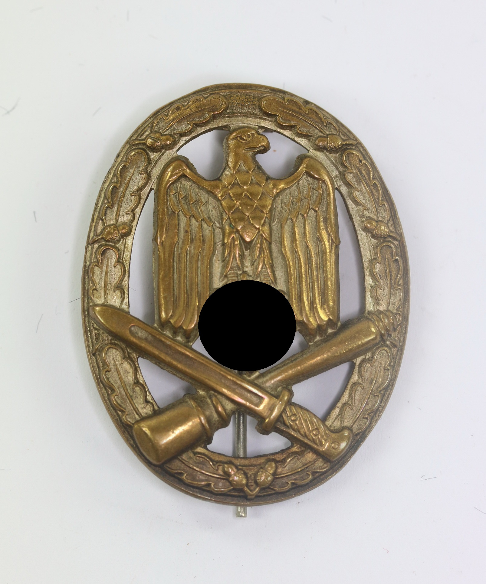 allgemeines_sturmabzeichen_typ_1 General Assault Badge. Type 1.18.1 (Tombak). – Bild 1