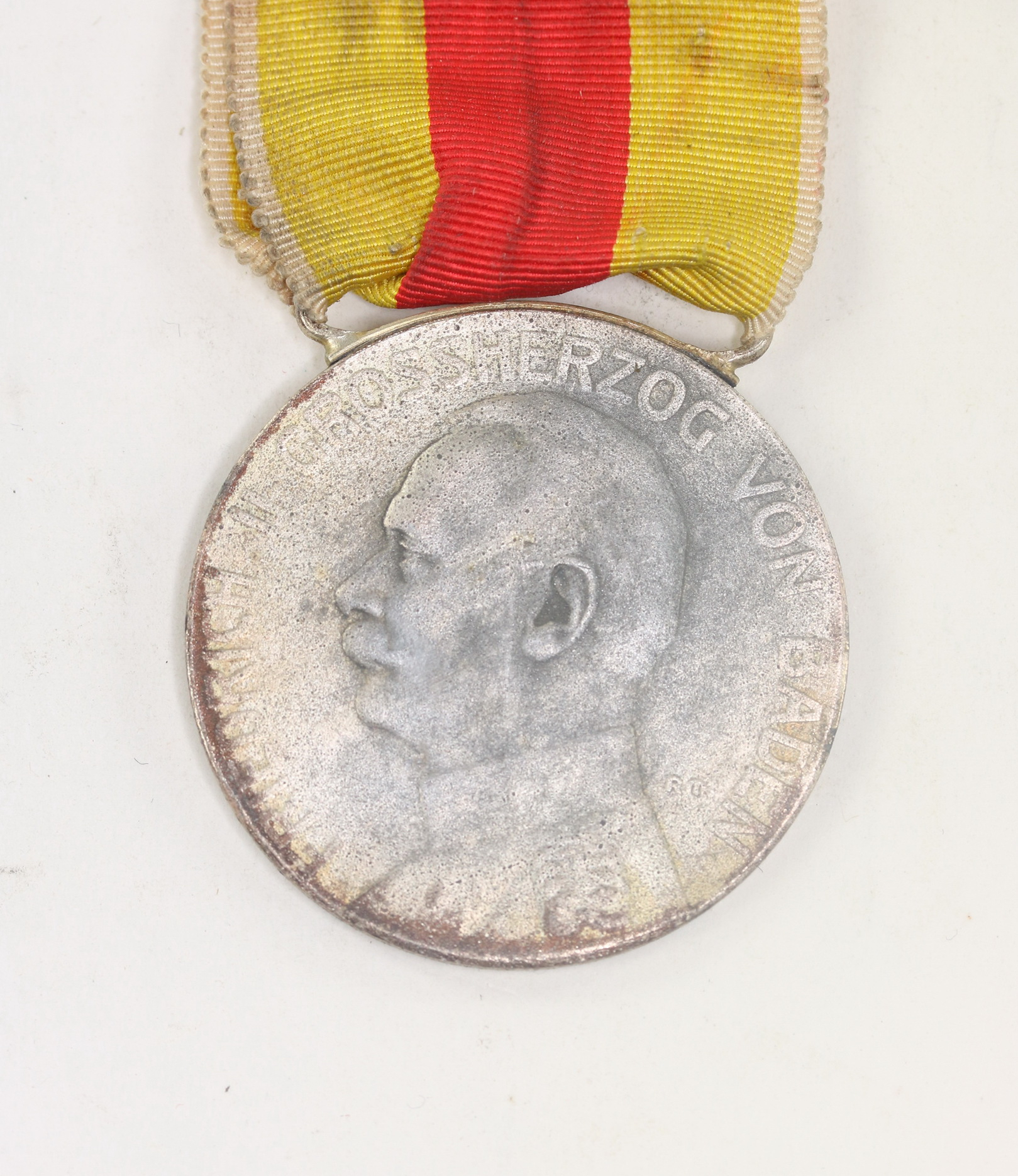 baden_silberne_verdienstmedaille__f_r_verdienst_am_kriegsband_1_ Baden, Silberne Verdienstmedaille - Für Verdienst, am Kriegsband – Bild 1