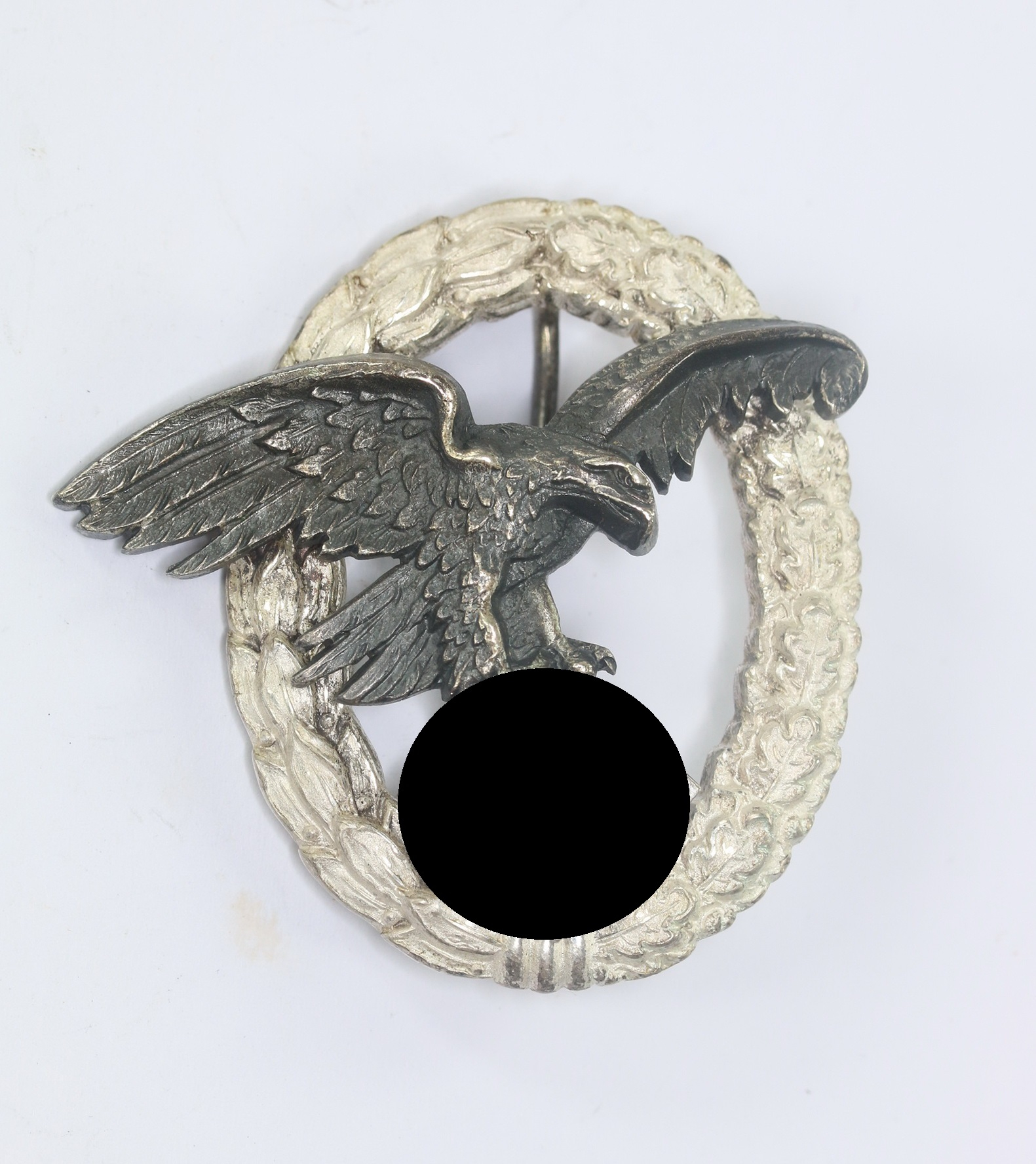 Luftwaffe Observer Badge. Maker C.E. Juncker Berlin SW (Buntmetall) – Bild 1