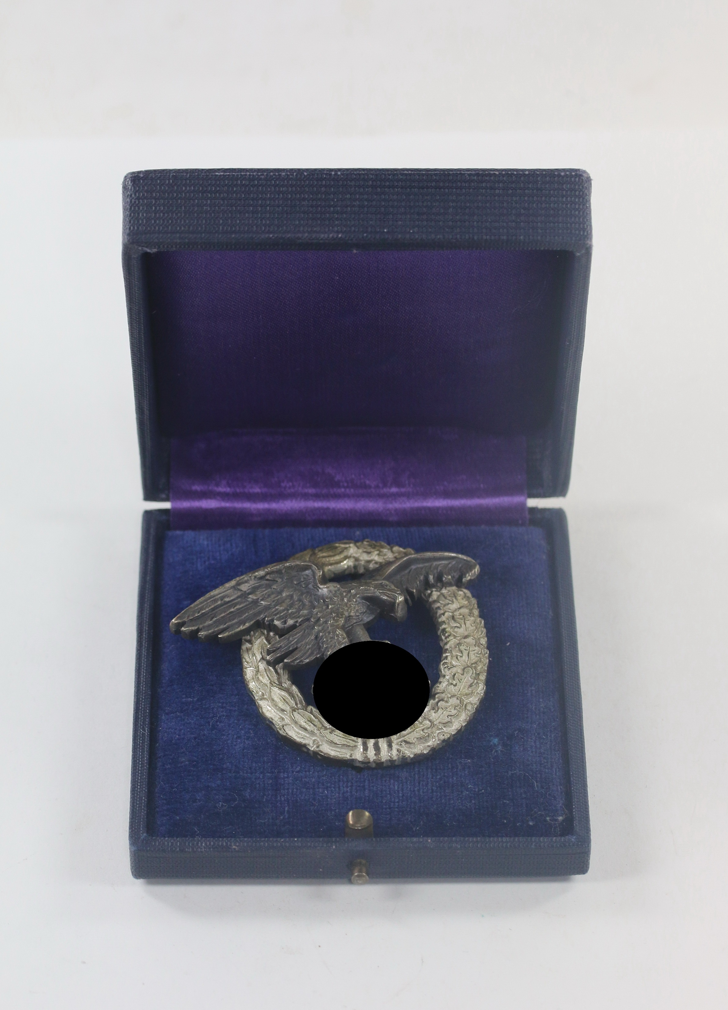 beobachterabzeichen_der_luftwaffe_hst Cased Luftwaffe Observer Badge. Maker IMME. – Bild 1