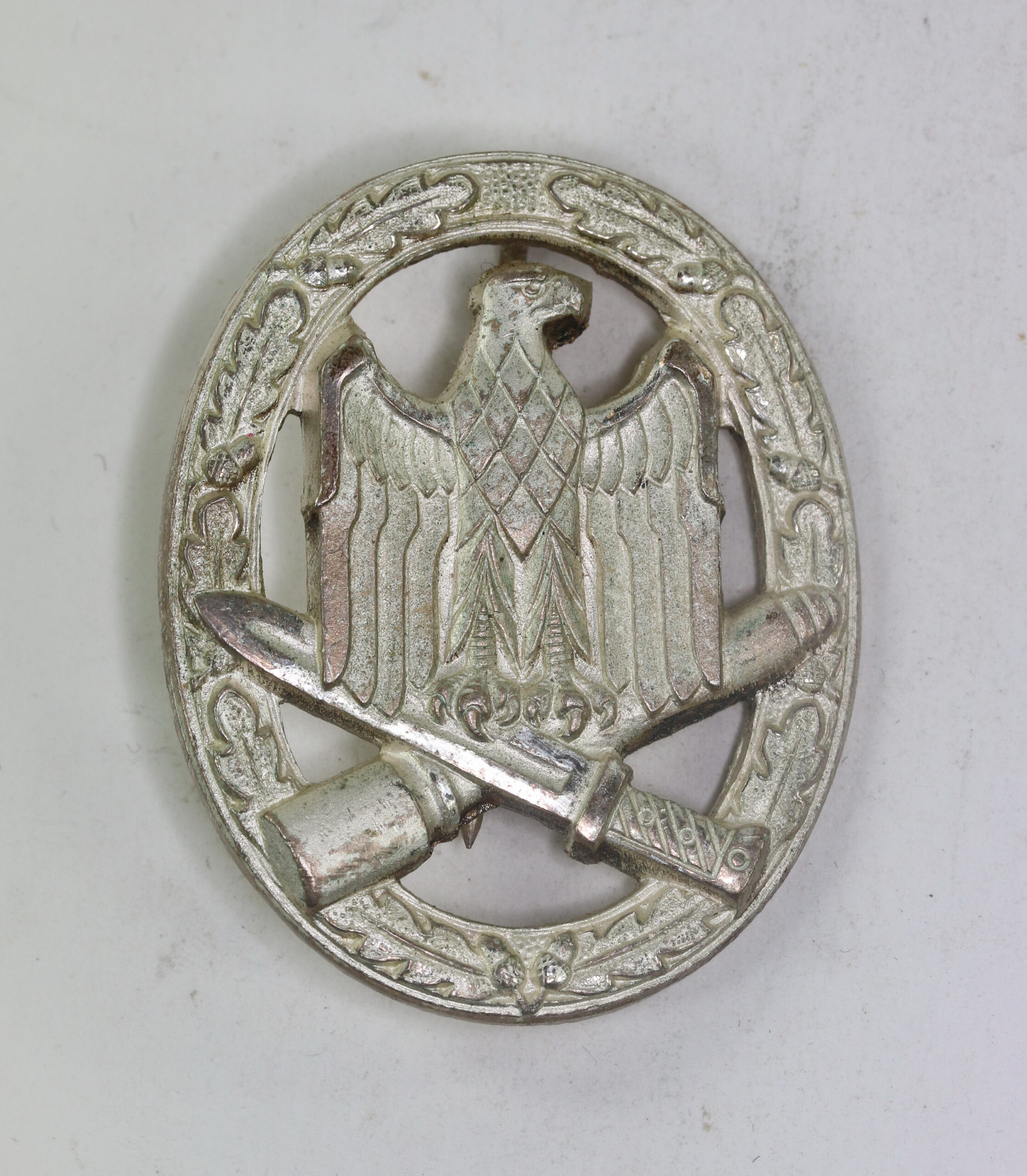 BRD, Allgemeines-Sturmabzeichen, 1957 Variante, frühes Steinhauer & Lück, Lüdenscheid – Bild 1