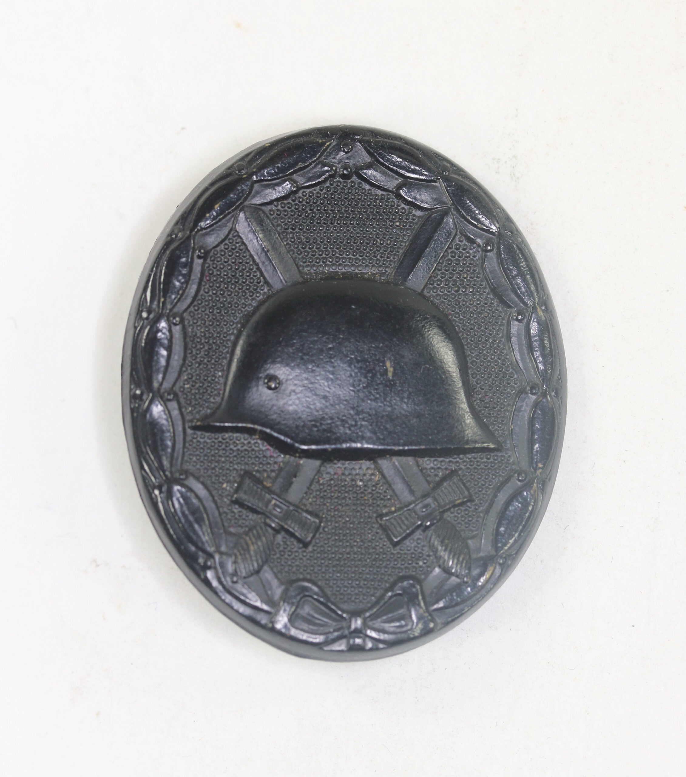 BRD, Verwundetenabzeichen in Schwarz, 1957 Variante, frühes Steinhauer & Lück, Lüdenscheid – Bild 1