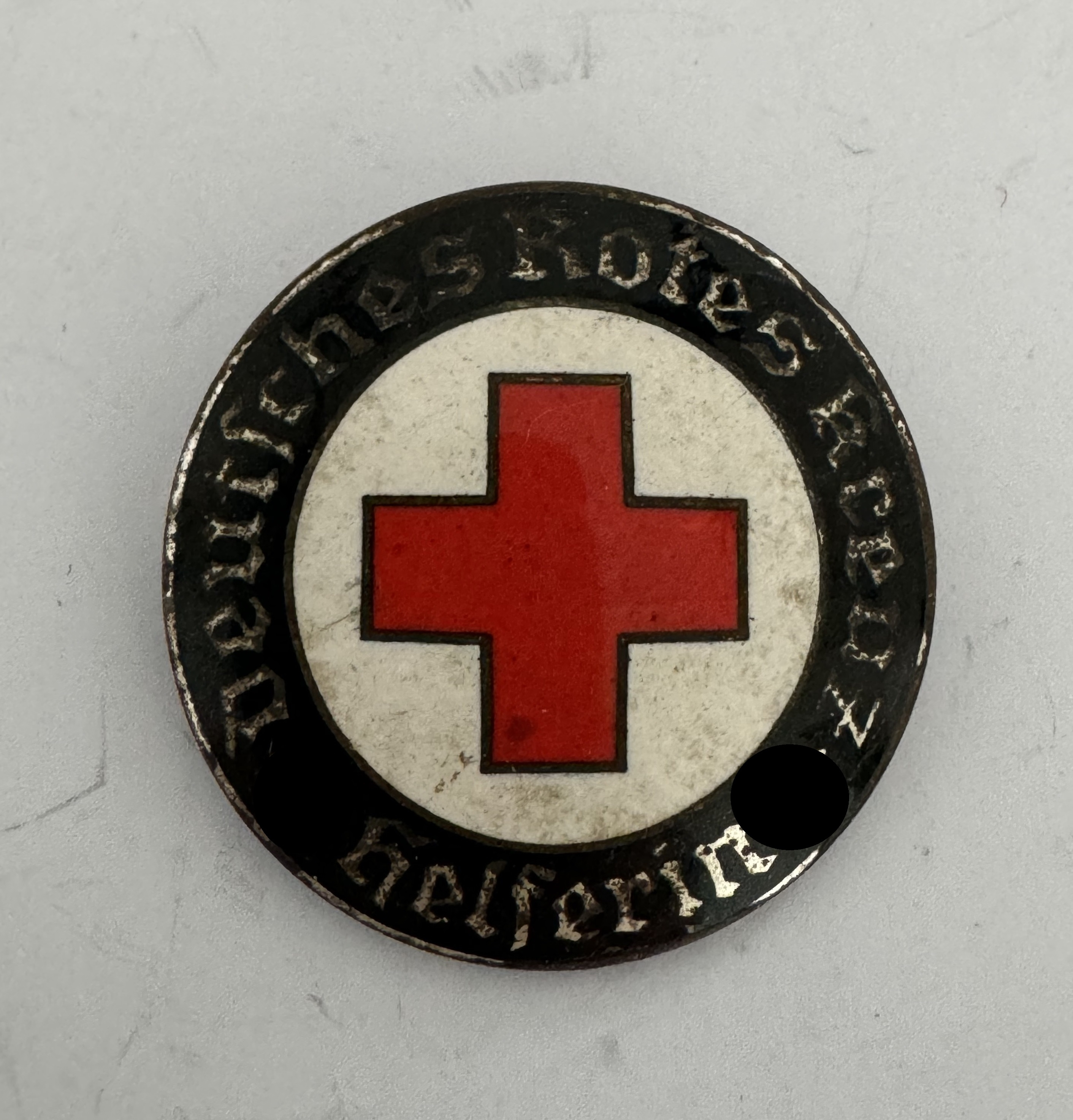 deutsches_rotes_kreuz_drk_brosche_f_r_helferin_ges German Red Cross (DRK), Brooch for Auxiliary, Ges. Gesch. – Bild 1