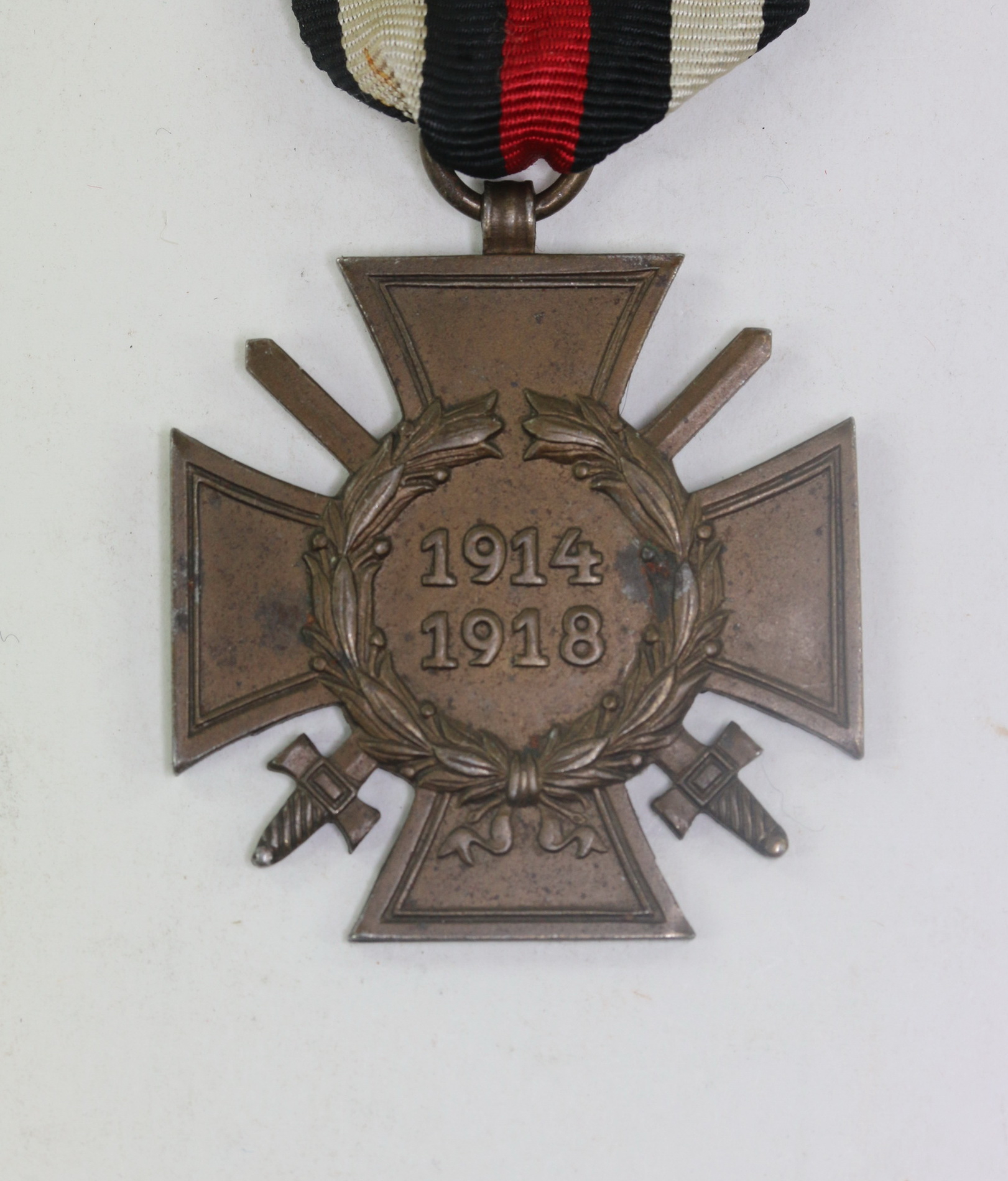 ehrenkreuz_f_r_frontk_mpfer_hst Hindenburg Cross for Combatants. Maker R.V. 26 Pforzheim – Bild 1