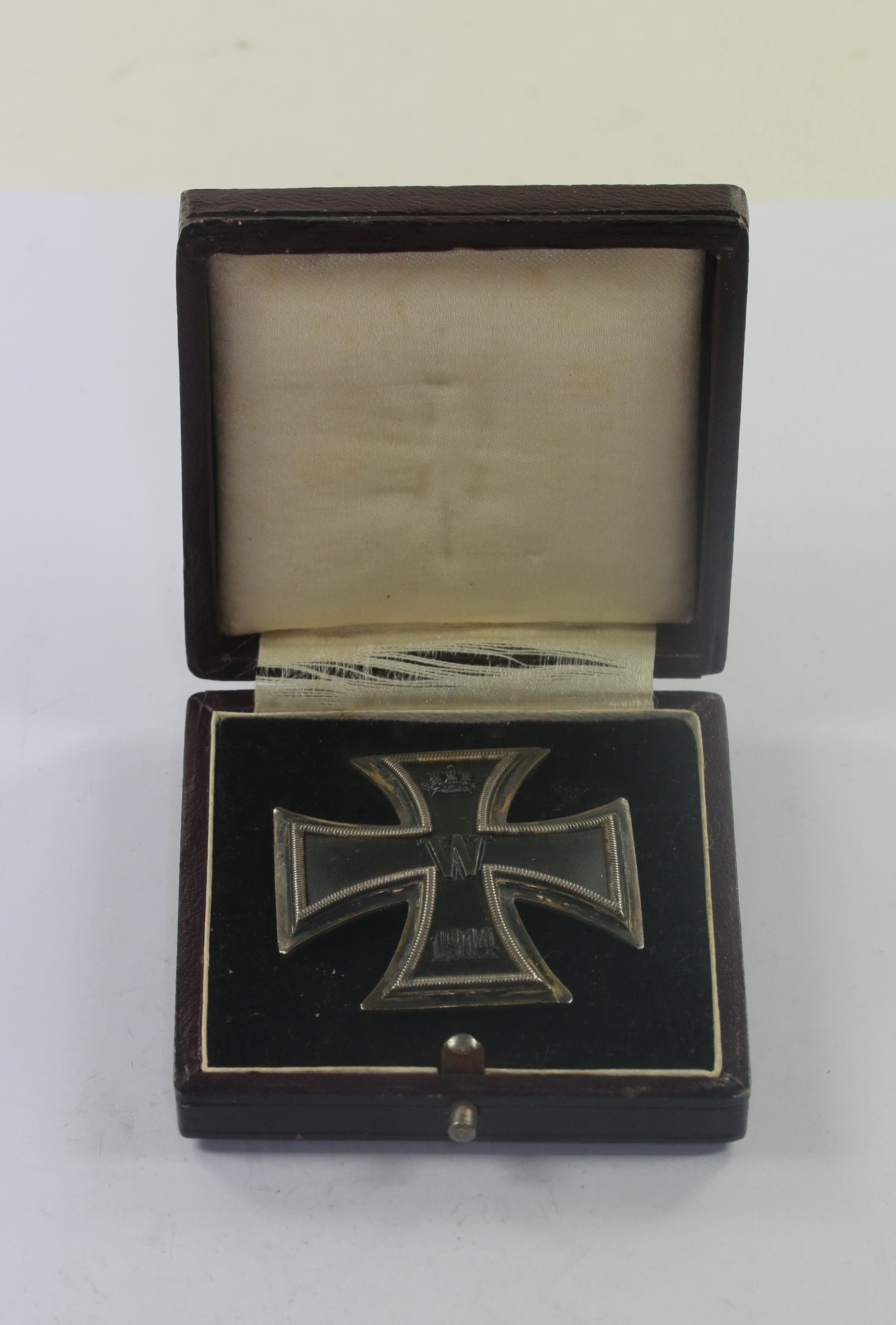 eisernes_kreuz_1 Eisernes Kreuz 1. Klasse 1914, 800 Silber, im roten Etui – Bild 1