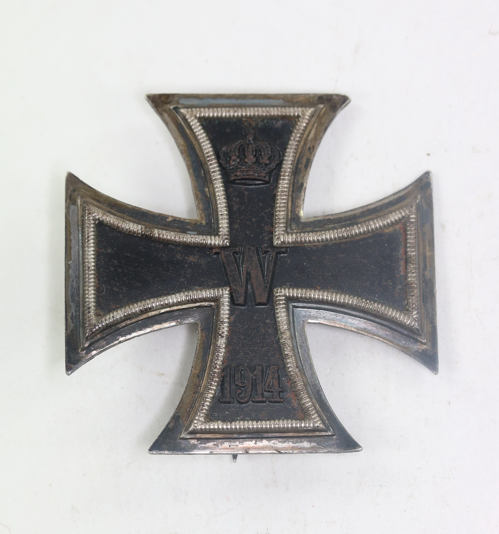 Iron Cross 1st Class 1914. Maker V 800 (Silver) – Bild 1
