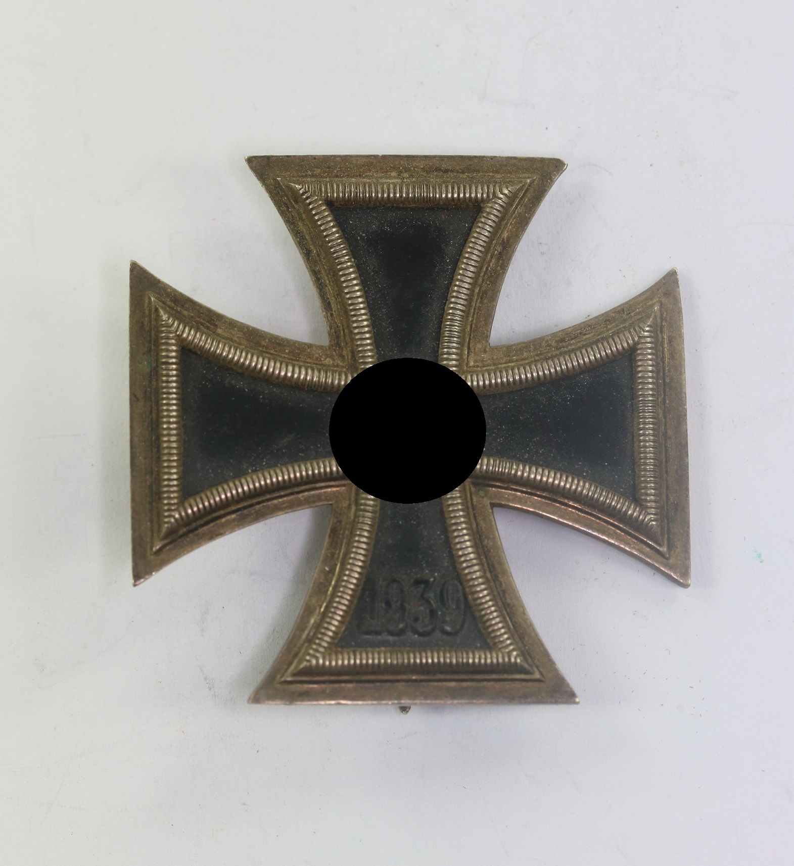 eisernes_kreuz_1 Iron Cross 1st Class 1939. Maker L59, with extra stamp S & O. – Bild 1