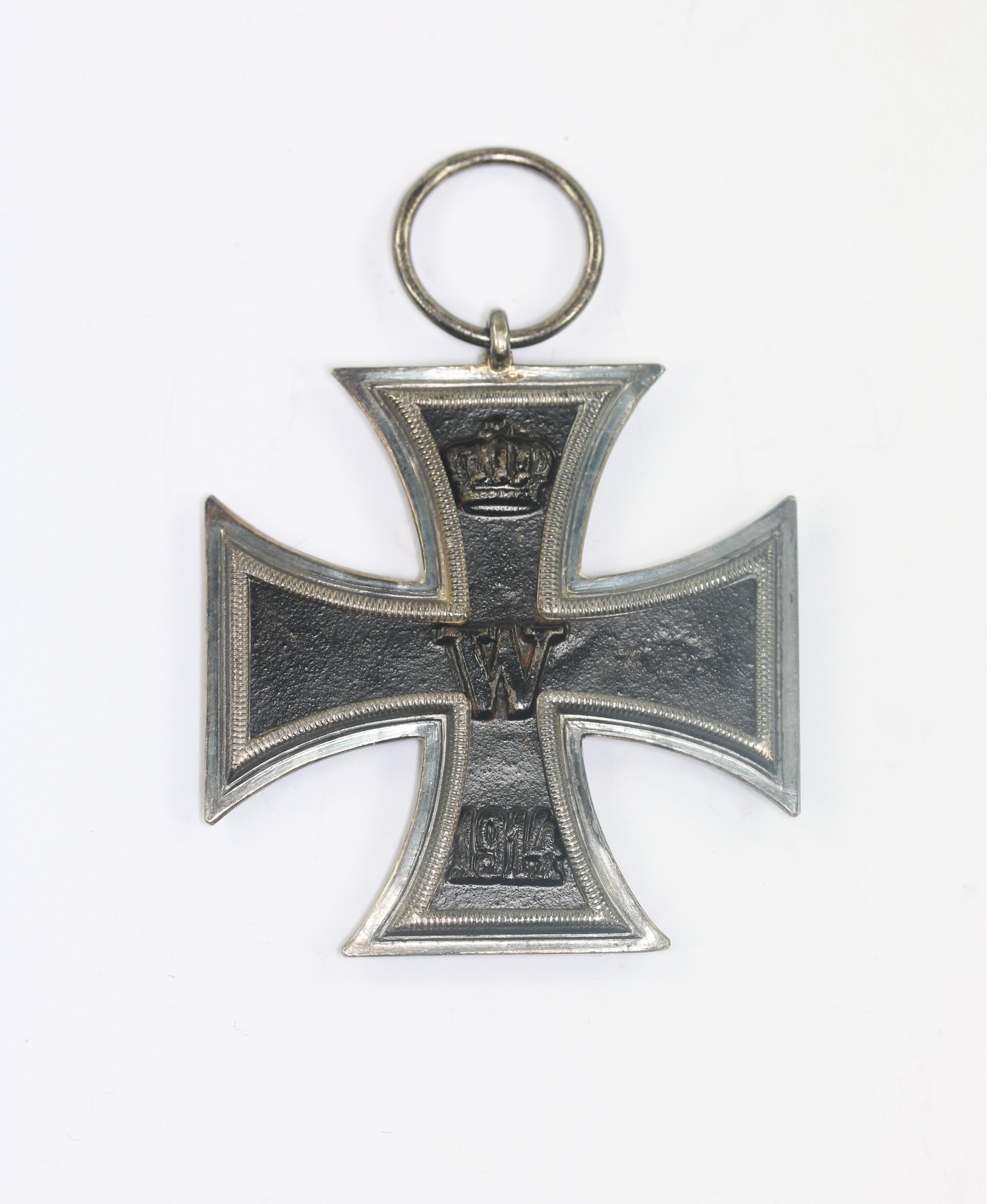 eisernes_kreuz_2 Eisernes Kreuz 2. Klasse 1914, Hst. W u S + Zusatzpunze (?) (Wagner & Sohn, Berlin) – Bild 1