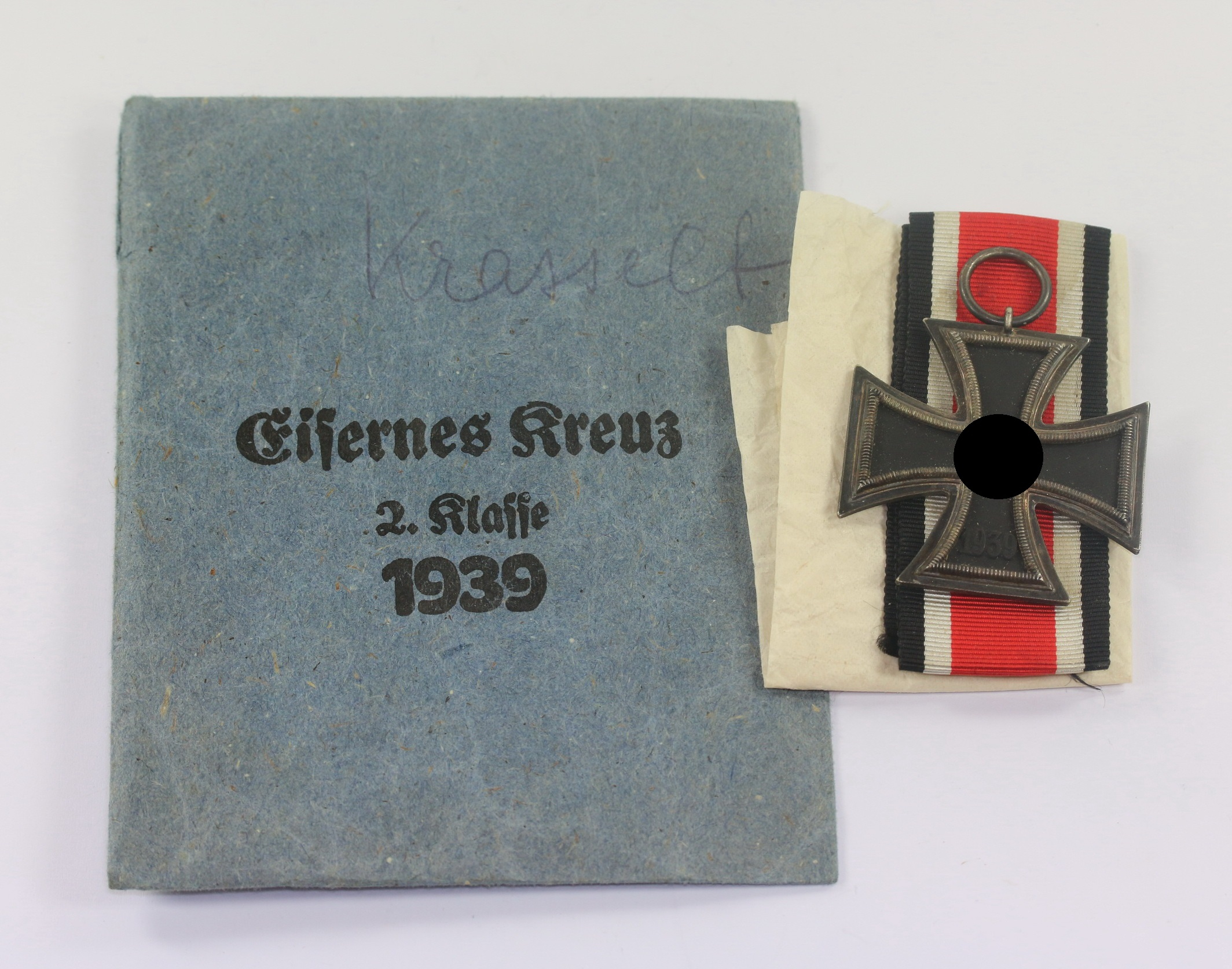 eisernes_kreuz_2 Iron Cross 2nd Class 1939 in Envelope,Hammer & Söhne, Geringswalde – Bild 1