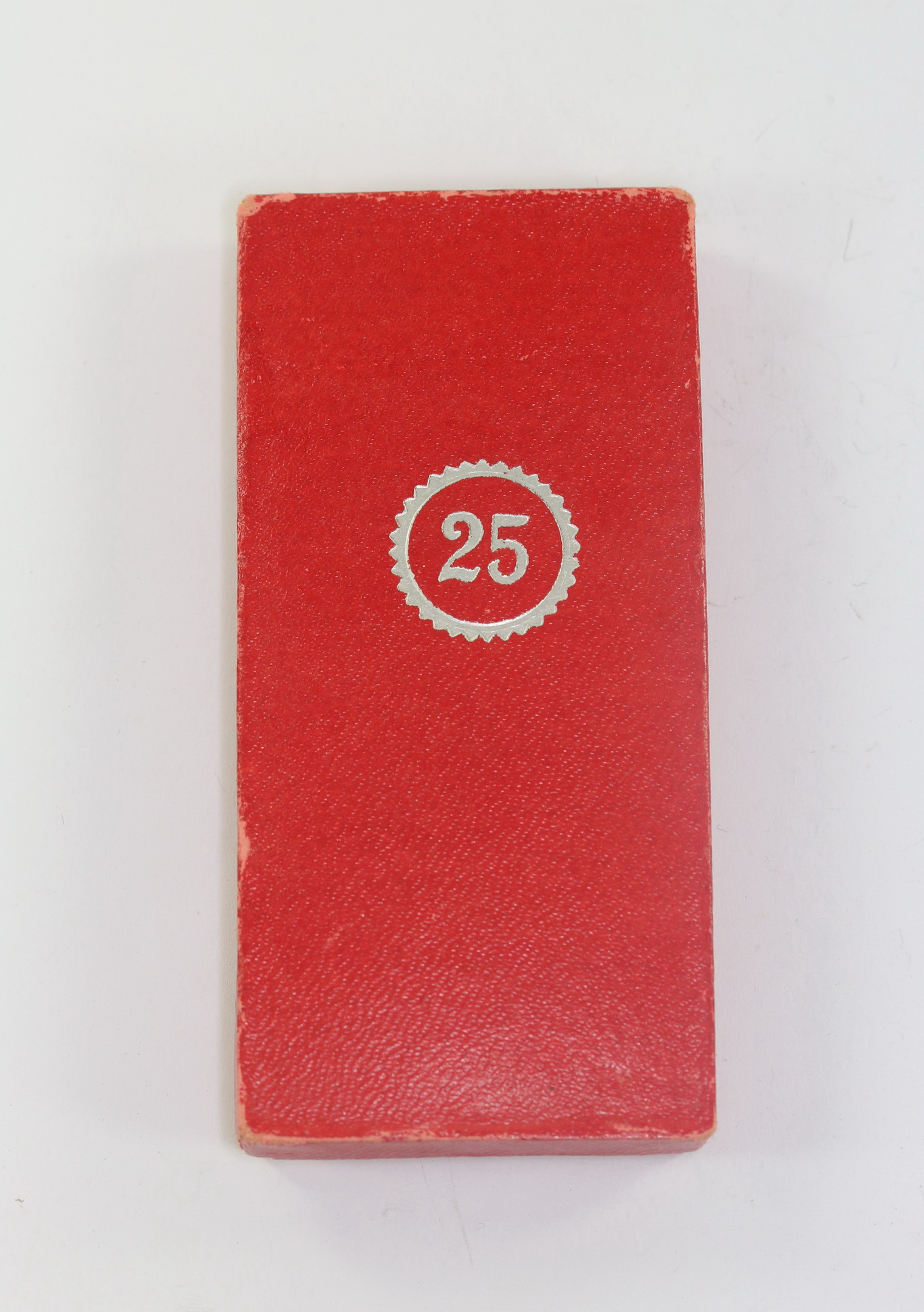 Etui Treudienstehrenzeichen in Silber (25 Jahre), Wächtler & Lange – Bild 1