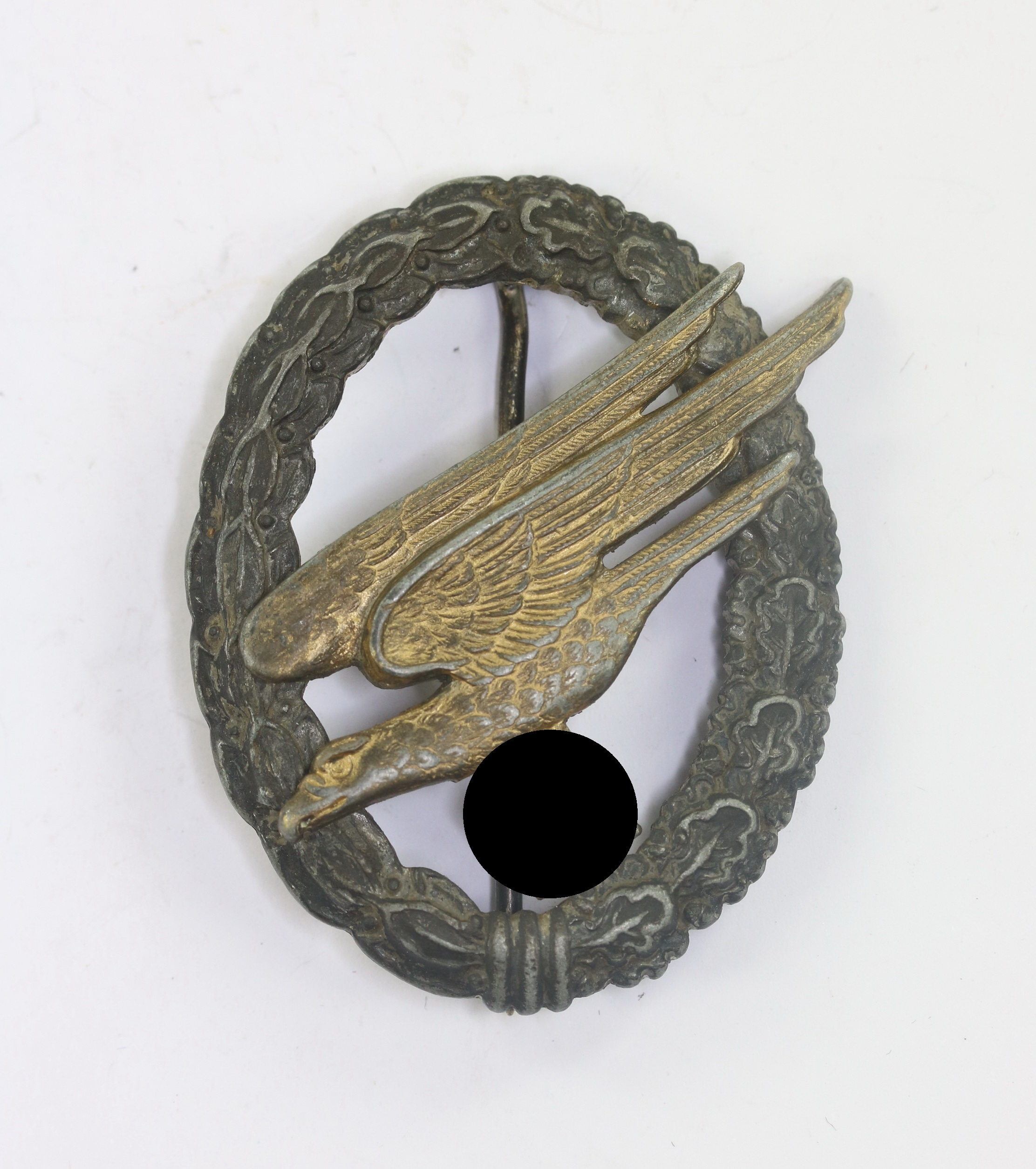 Luftwaffe Paratrooper Badge. Maker A (Assmann & Sohn, Lüdenscheid) – Bild 1