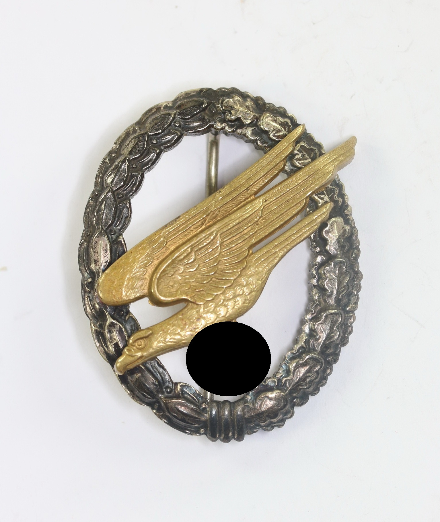 Luftwaffe Paratrooper Badge. Maker A (Assmann & Sohn, Lüdenscheid) – Bild 1