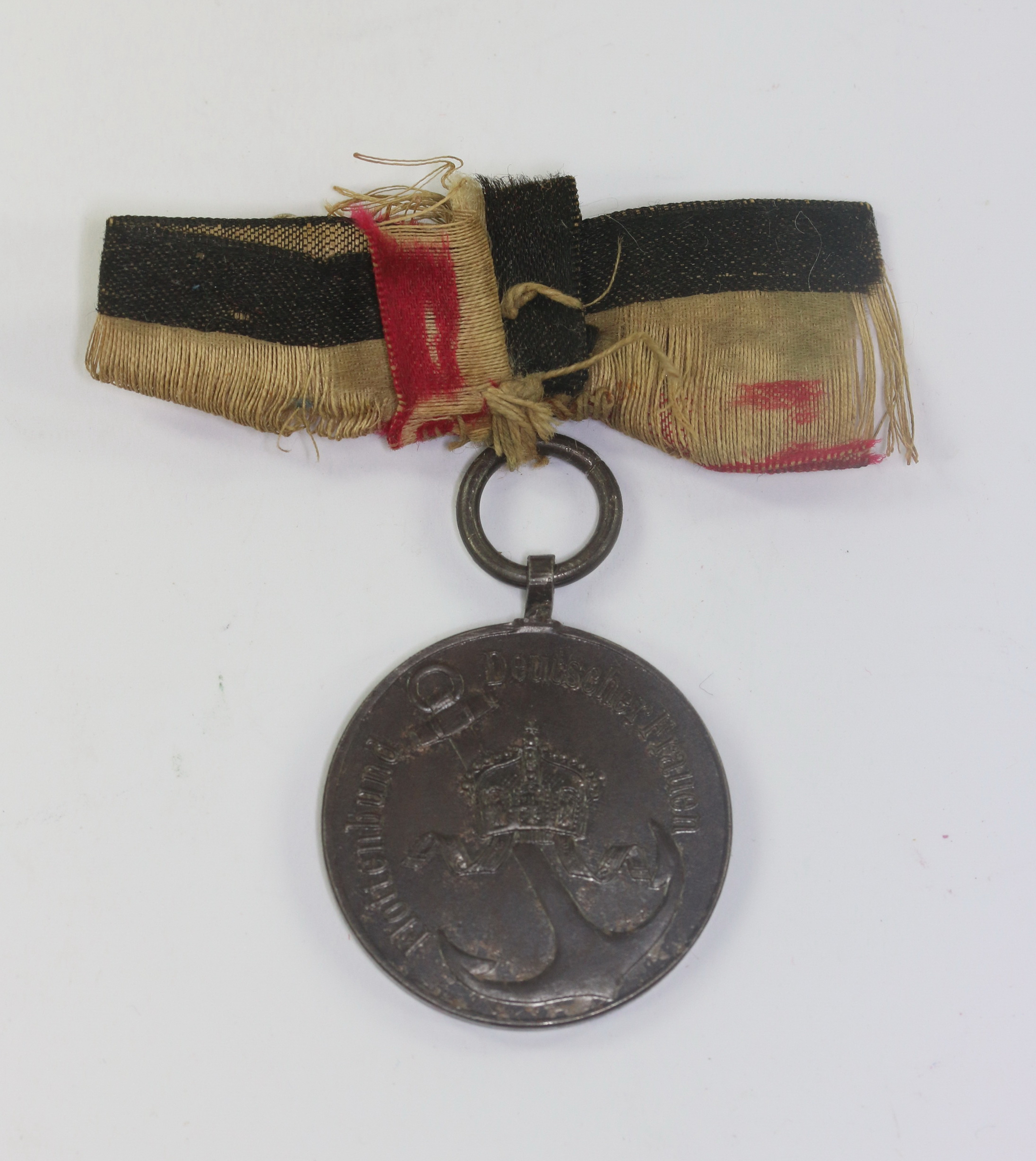 flottenbund_deutscher_frauen_medaille_1914__gold_gab_ich_f_r_eisen_1_ Flottenbund Deutscher Frauen Medaille 1914 - Gold gab ich für Eisen – Bild 1