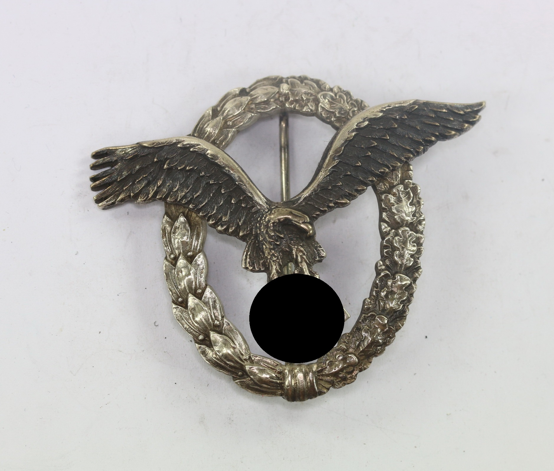 flugzeugf_hrerabzeichen_der_luftwaffe_hst Luftwaffe Pilot Badge. Maker C.E.Juncker Berlin SW (J.1) – Bild 1