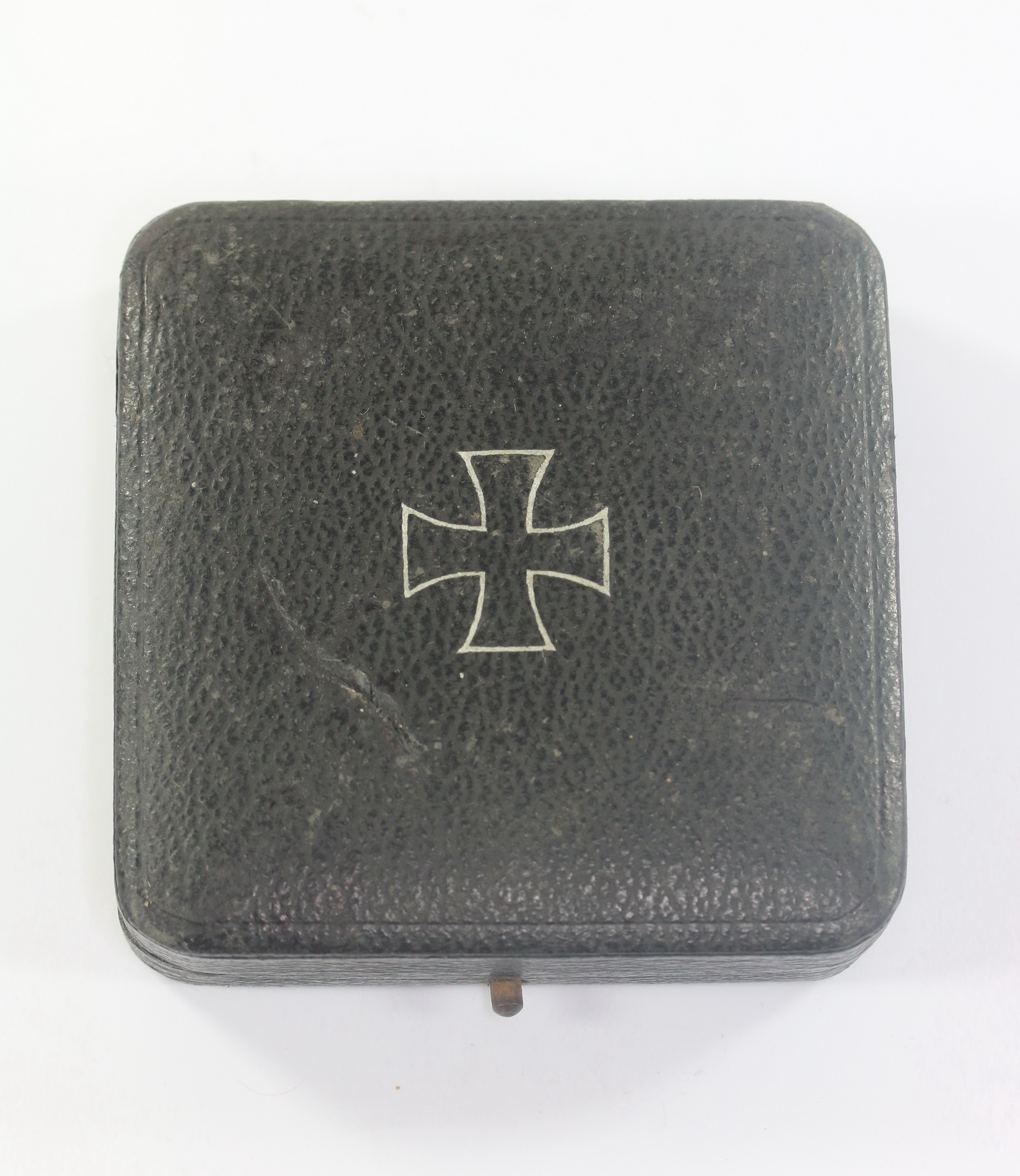 Frühes Etui Eisernes Kreuz 1. Klasse 1939, flacher Deckel – Bild 1