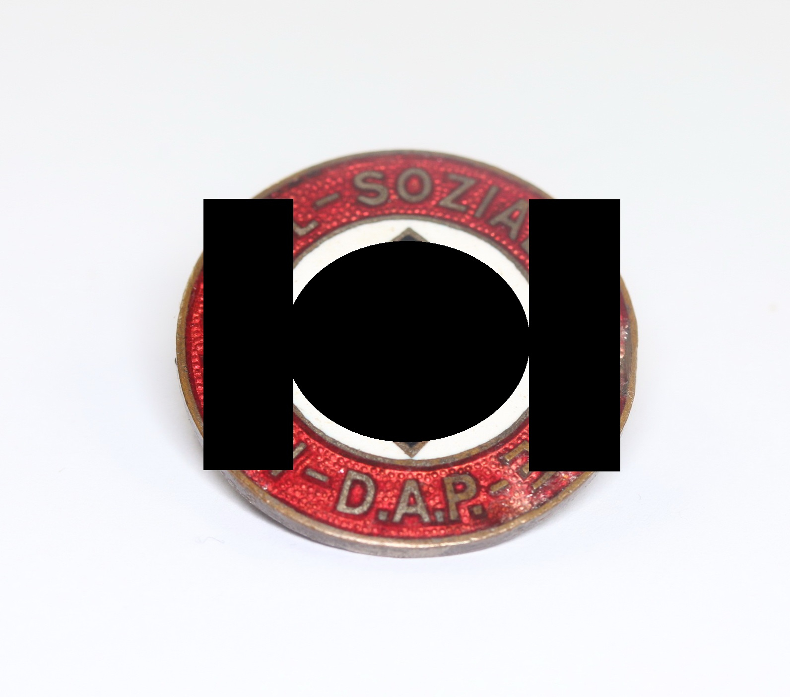 fr_hes_nsdap_parteiabzeichen Early NSDAP Party Badge. Ges. Gesch. – Bild 1