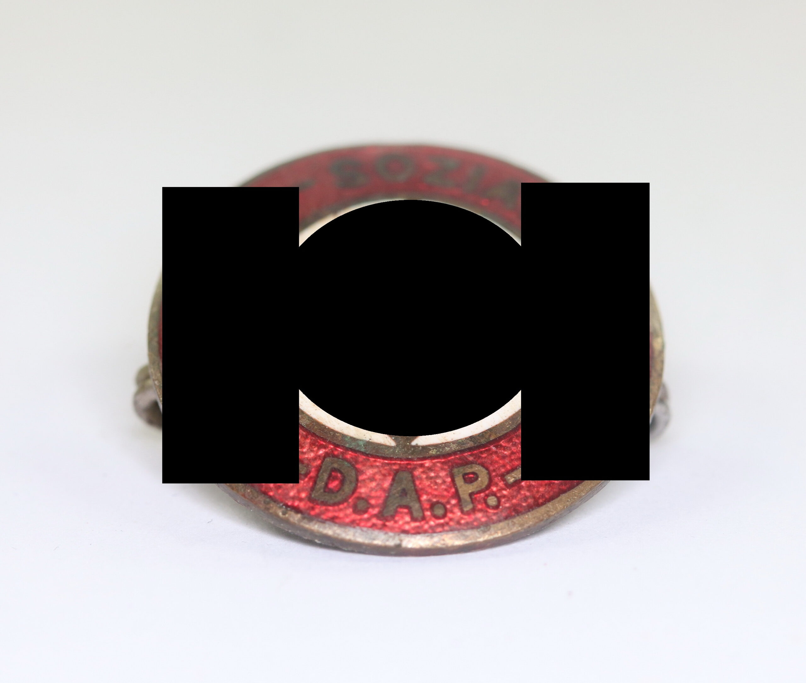 fr_hes_nsdap_parteiabzeichen_ges Frühes NSDAP Parteiabzeichen Ges. Gesch. – Bild 1