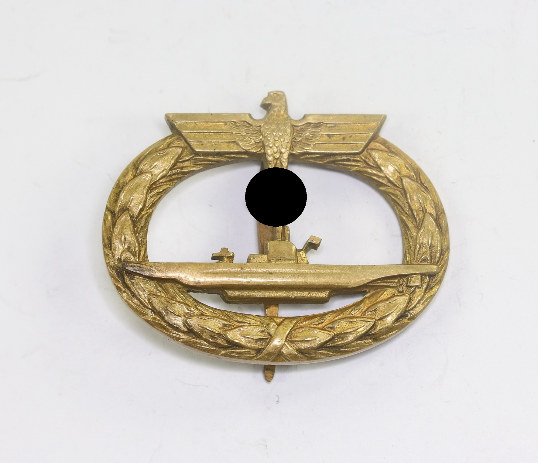 Submarine War Badge. Maker Schwerin Berlin68 (Typ 1.1) – Bild 1