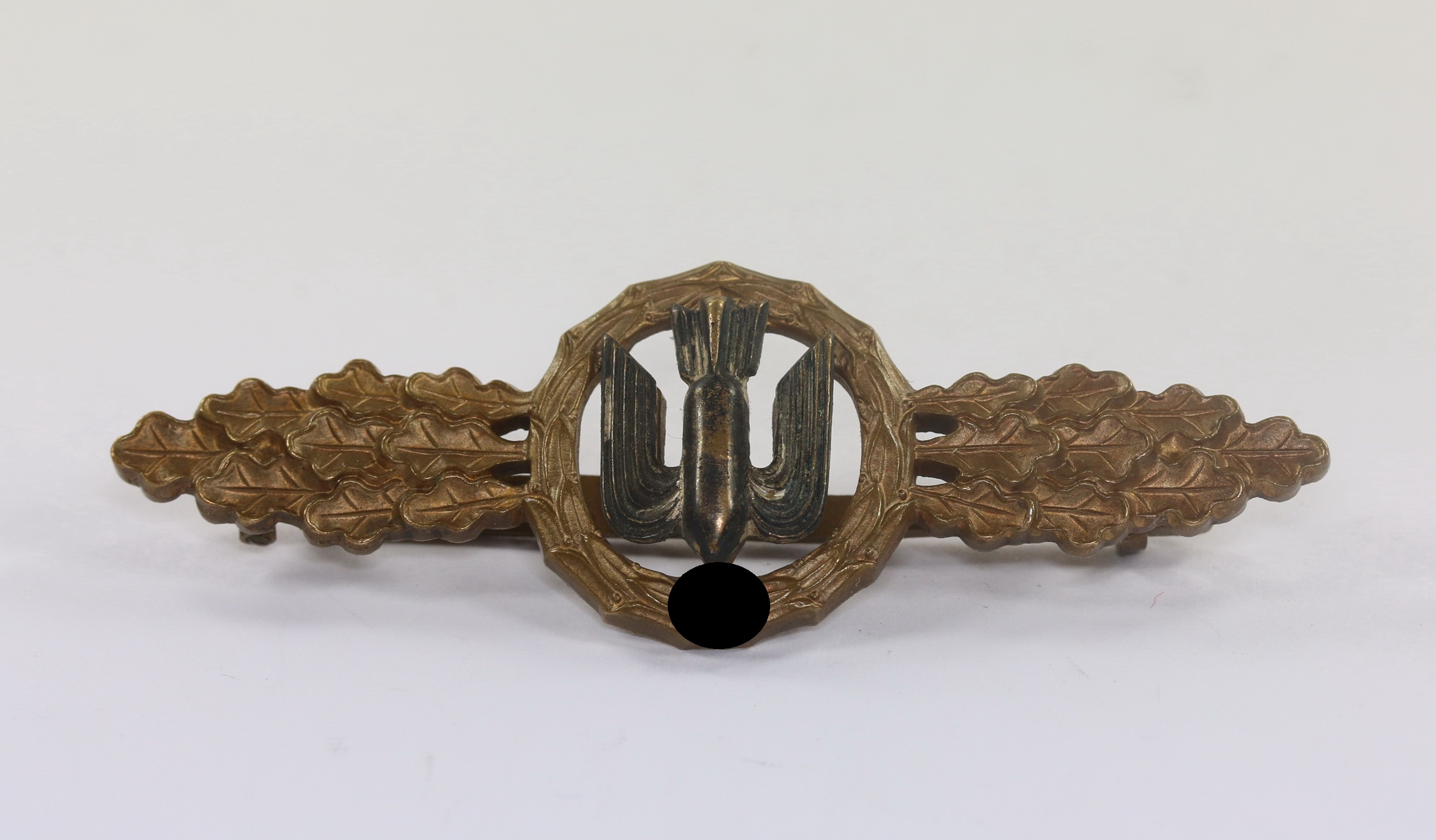 frontflugspange_f_r_kampfflieger_bronze_buntmetall_1__1 Bronze Operational Flight Clasp for Bomber. – Bild 1