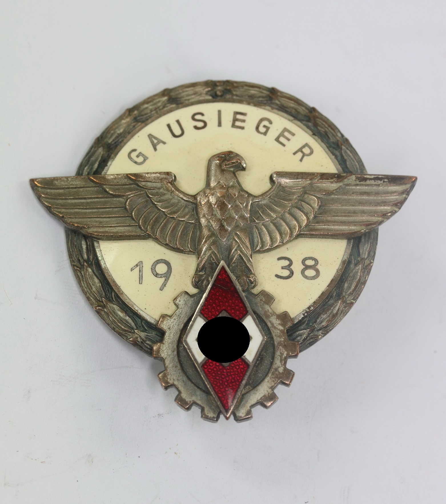 gausieger_im_reichsberufswettkampf_1938_hst Gausieger im Reichsberufswettkampf 1938, Hst. G. Brehmer Markneukirchen – Bild 1