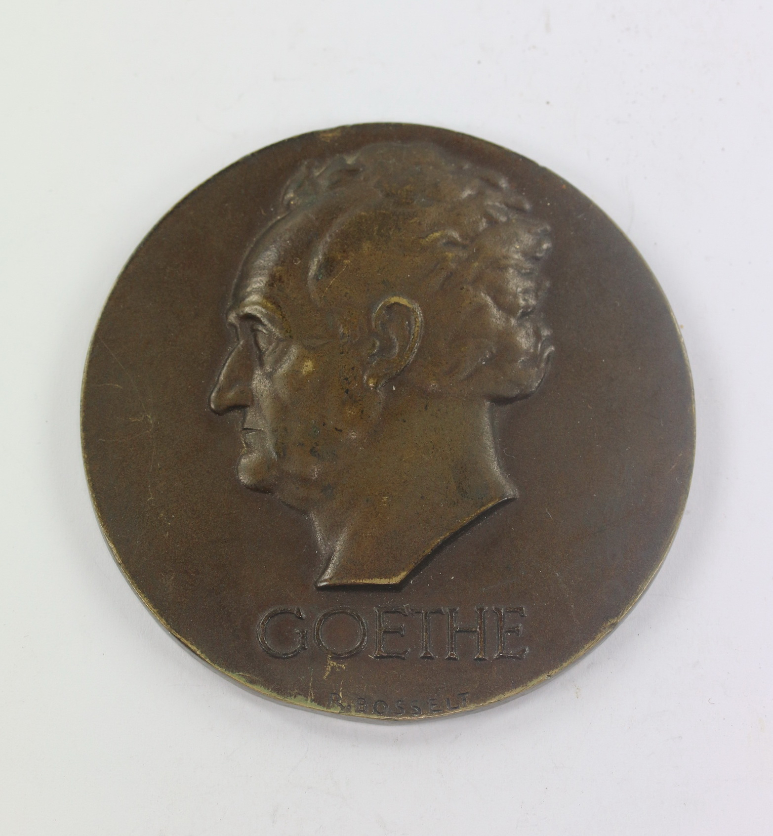 Goethe Medaille, Ehrenpreis des reichspräsidenten Verfassungstag Goethe Gedenkjahr 1932 – Bild 1