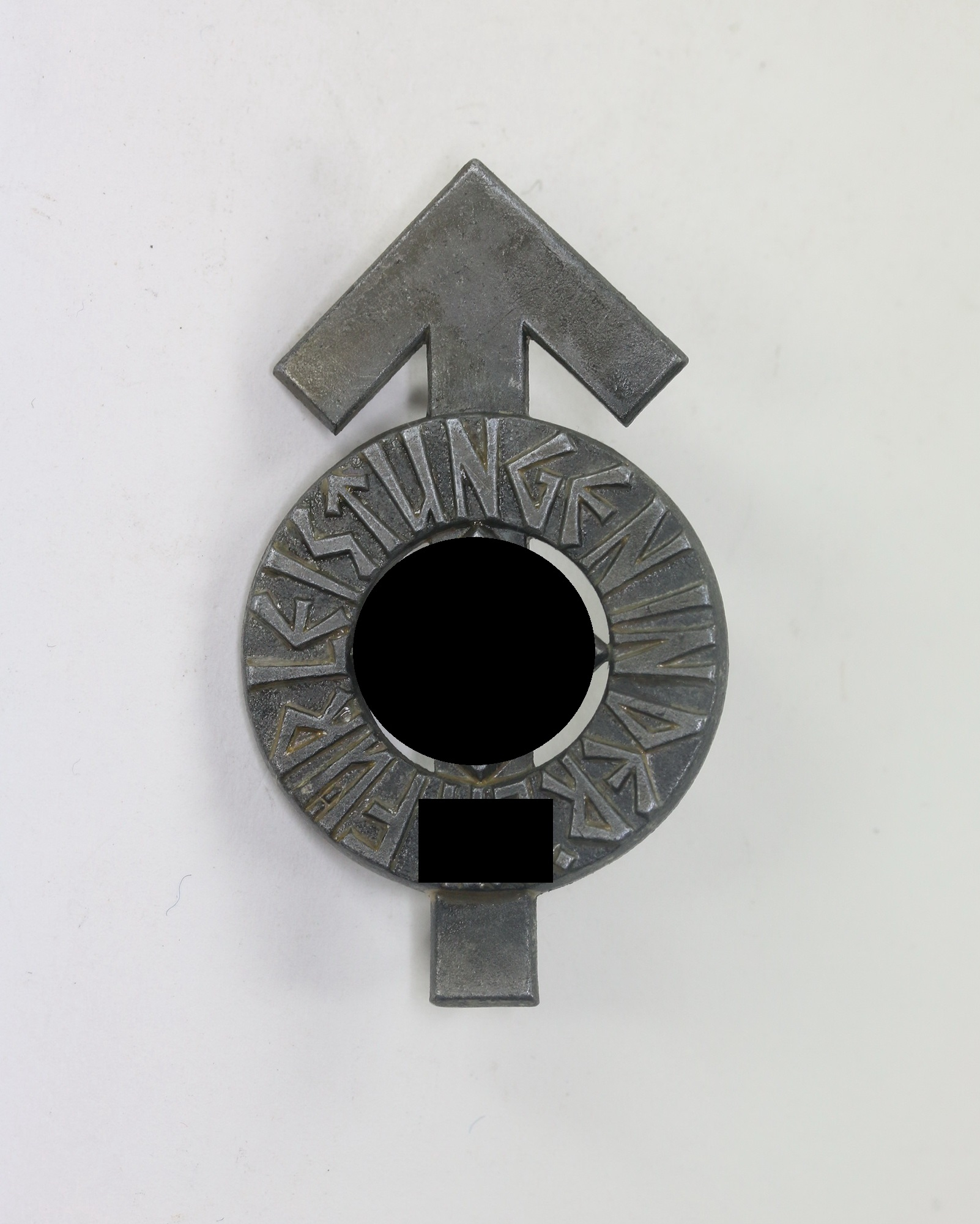 Hitler Youth (HJ), Silver Achievement Badge. Maker RZM M1/63 (Steinhauer & Lück, Lüdenscheid) – Bild 1