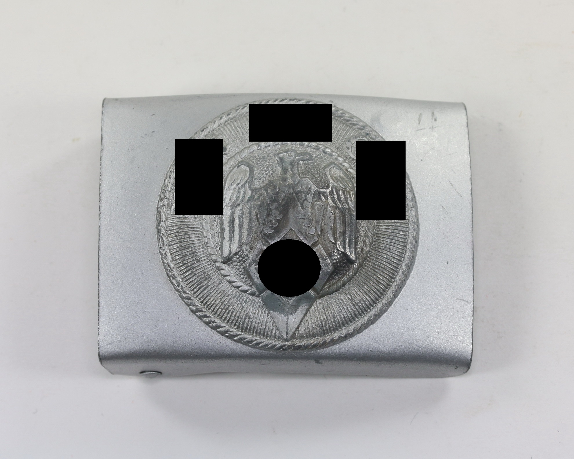 Hitlerjugend (HJ), Koppelschloss, Hst. RZM M4 /27 (Overhoff & Co., Lüdenscheid) – Bild 1