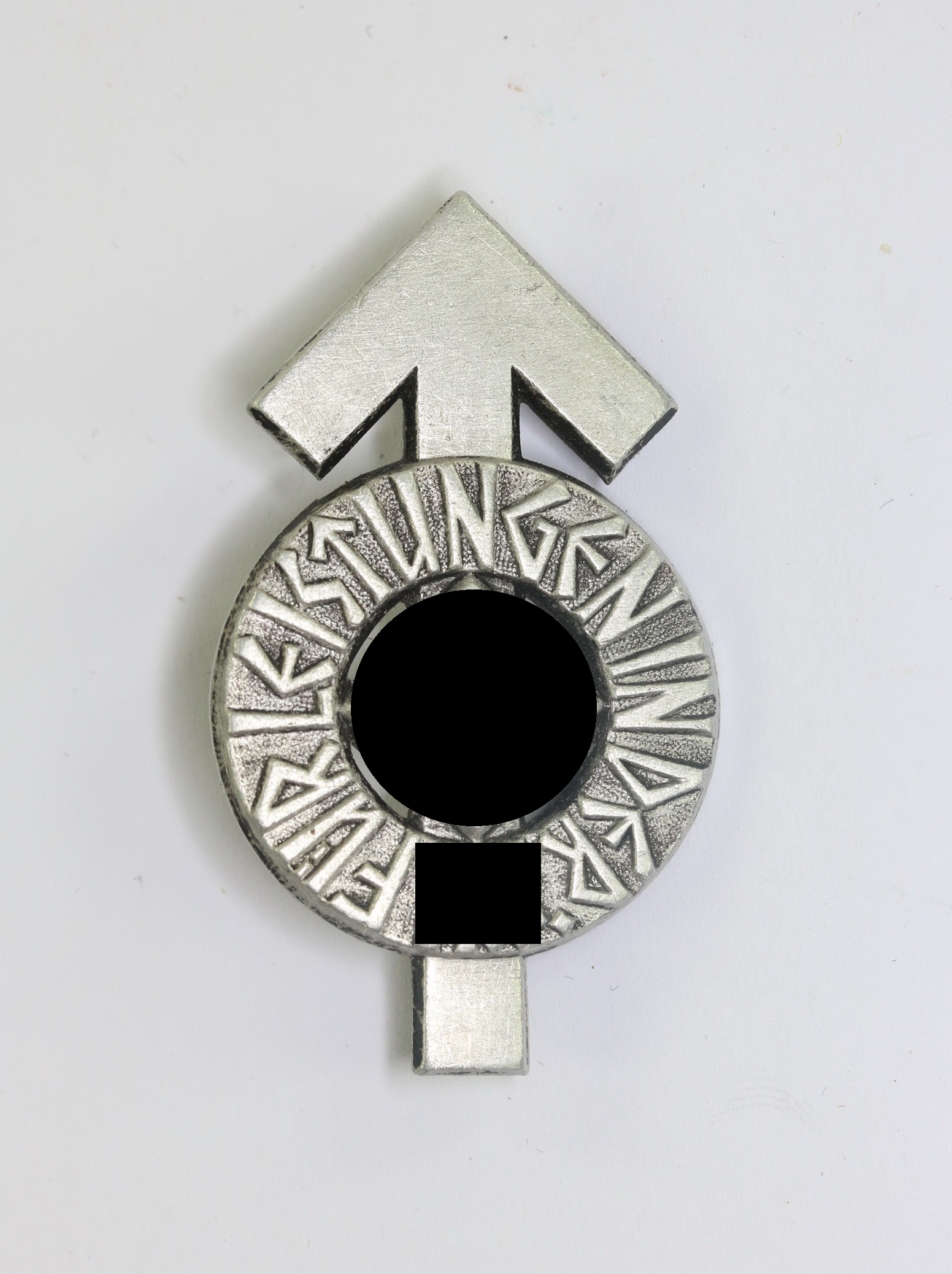 Hitler Youth (HJ), Silver Achievement Badge. Maker RZM M1/101 - Für Leistungen in der HJ – Bild 1