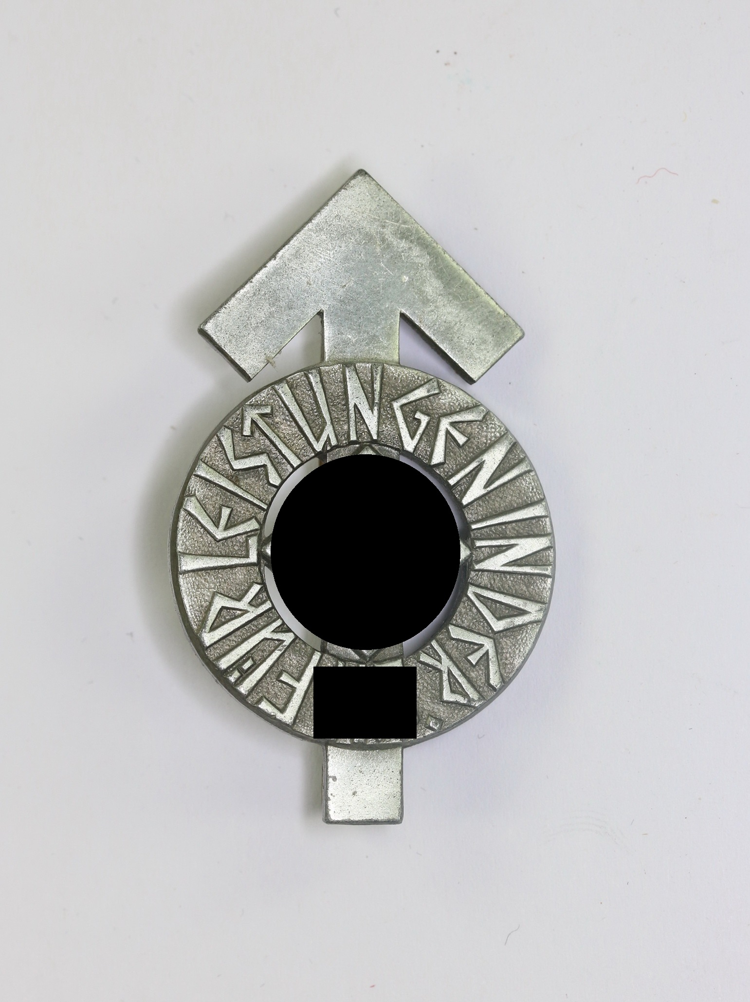 hitlerjugend_hj_leistungsabzeichen_in_silber_hst Hitler Youth (HJ), Silver Achievement Badge. Maker RZM M1/34 - Für Leistungen in der HJ – Bild 1