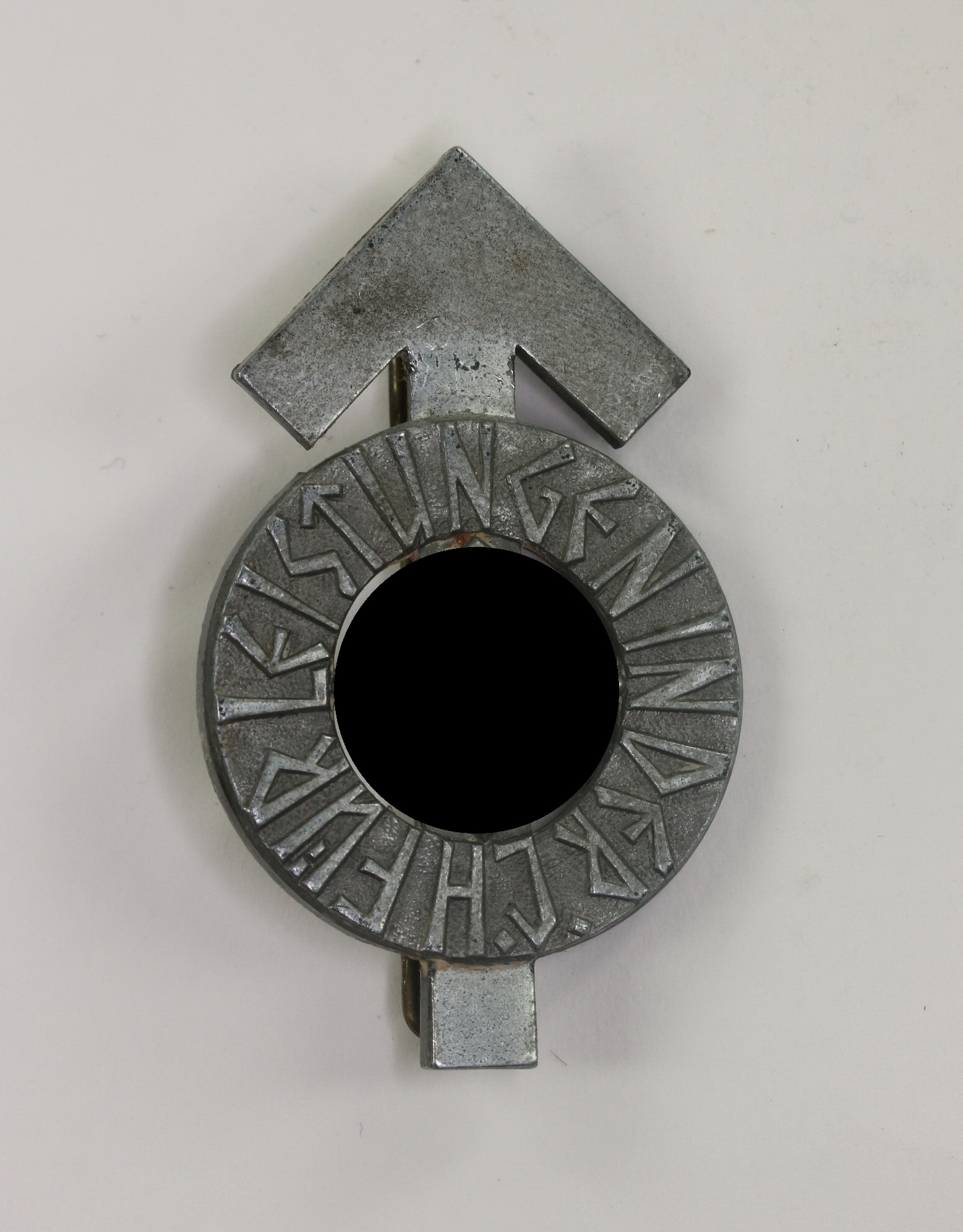 Hitler Youth (HJ), Silver Achievement Badge. Maker RZM M1/34 (Gustav Brehmer, Markneukirchen) – Bild 1