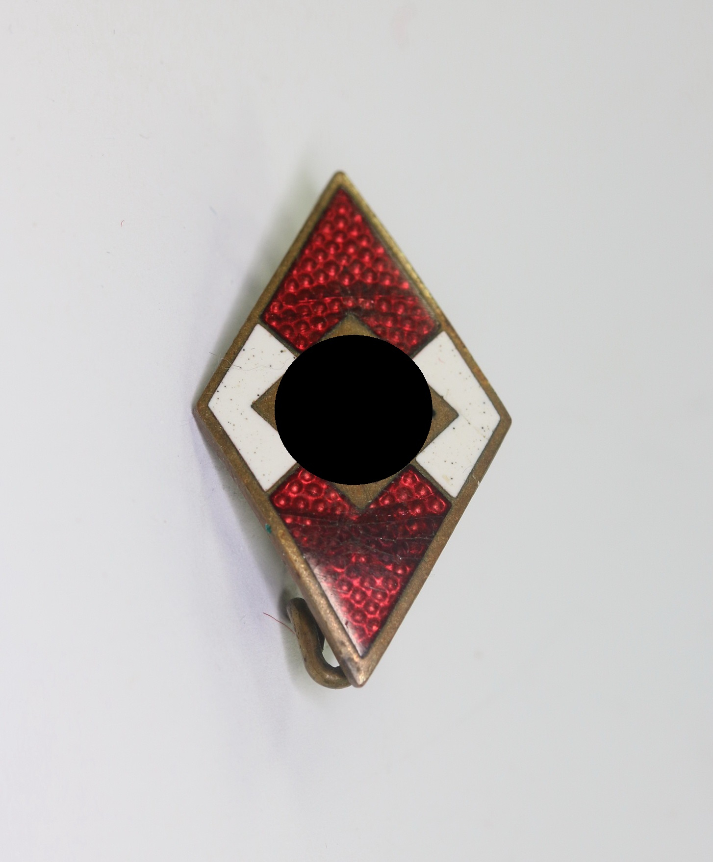 hitlerjugend_hj_mitgliedsabzeichen_hst Hitler Youth Membership Badge (HJ). Maker Dinsel, Berlin-Waidmannsllust) – Bild 1