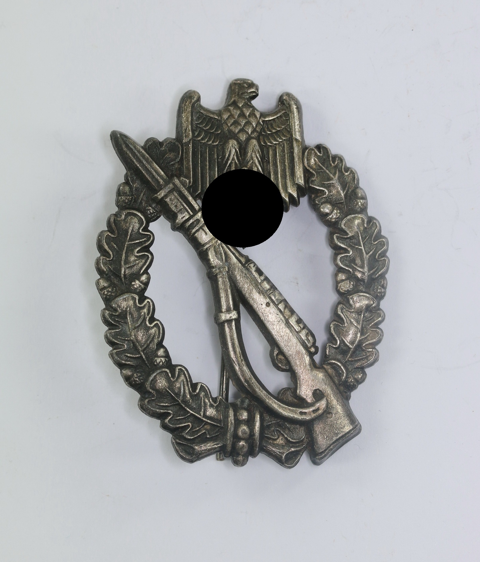 infanterie_sturmabzeichen_in_silber_e Infanterie Sturmabzeichen in Silber, E.F. Wiedmann, Frankfurt a.M. (Zink) – Bild 1