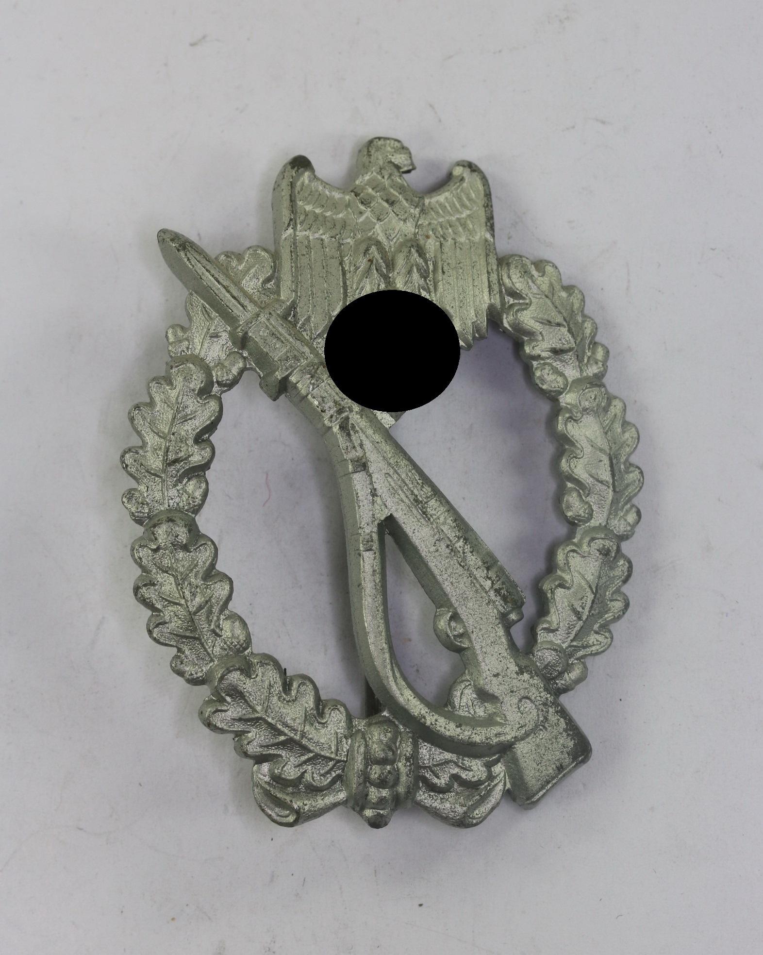 infanterie_sturmabzeichen_in_silber_friedrich_linden_l_denscheid_fll_1__5 Silver Infantry Assault Badge. Type Friedrich Linden, Lüdenscheid (FLL) – Bild 1