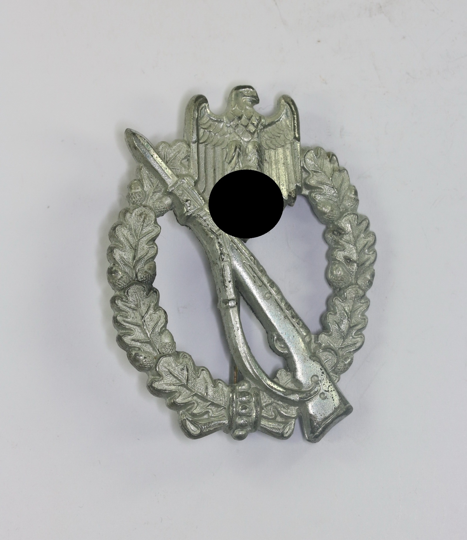Silver Infantry Assault Badge. Maker f.o. (Friedrich Orth, Wien) – Bild 1