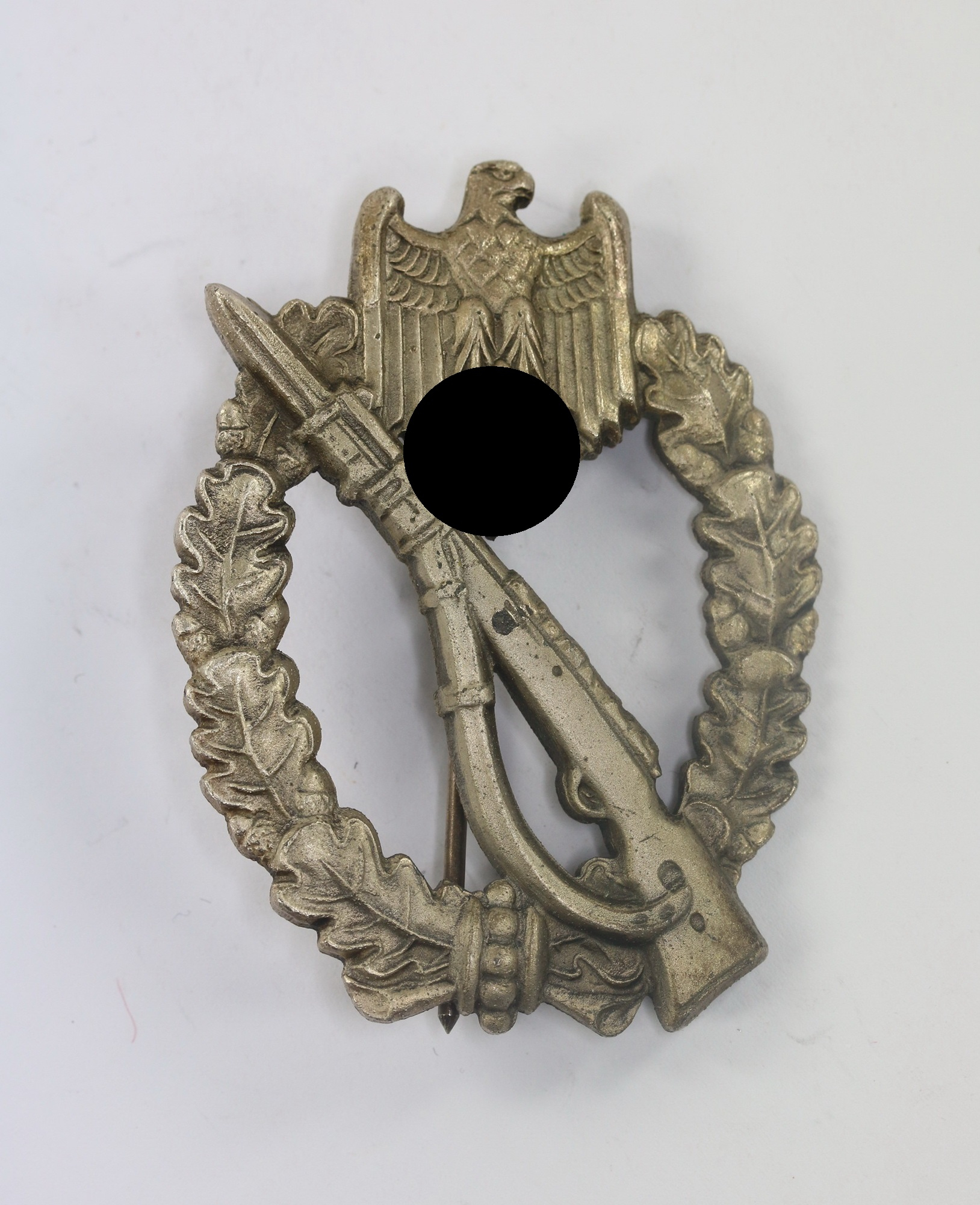 infanterie_sturmabzeichen_in_silber_hst Silver Infantry Assault Badge. Maker L/51 (E.F. Wiedmann) – Bild 1