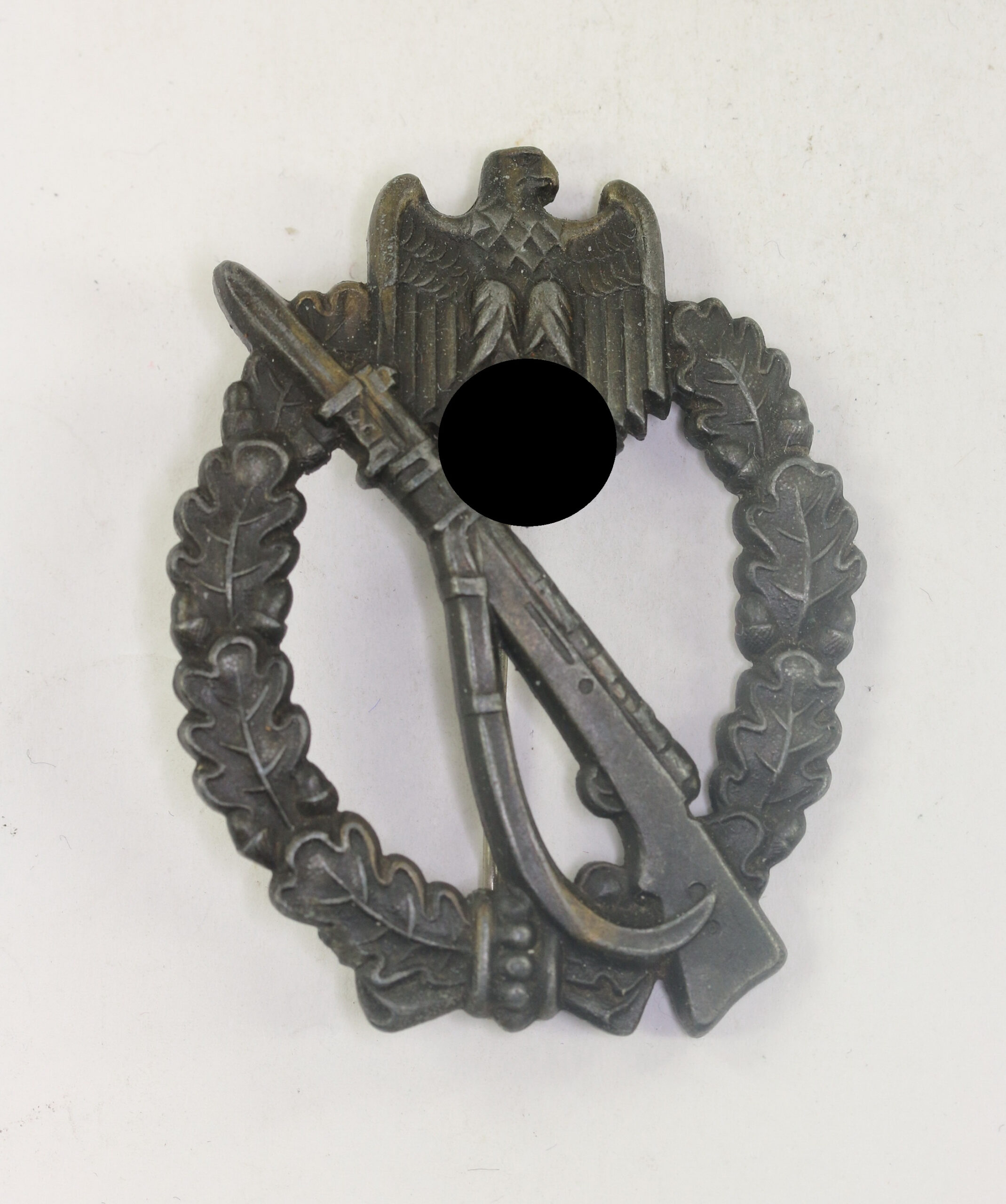 infanteriesturmabzeichen_in_bronze_hst Infanterie-Sturmabzeichen in Bronze, Hst. JFS (Josef Feix & Sohn, Gablonz) – Bild 1