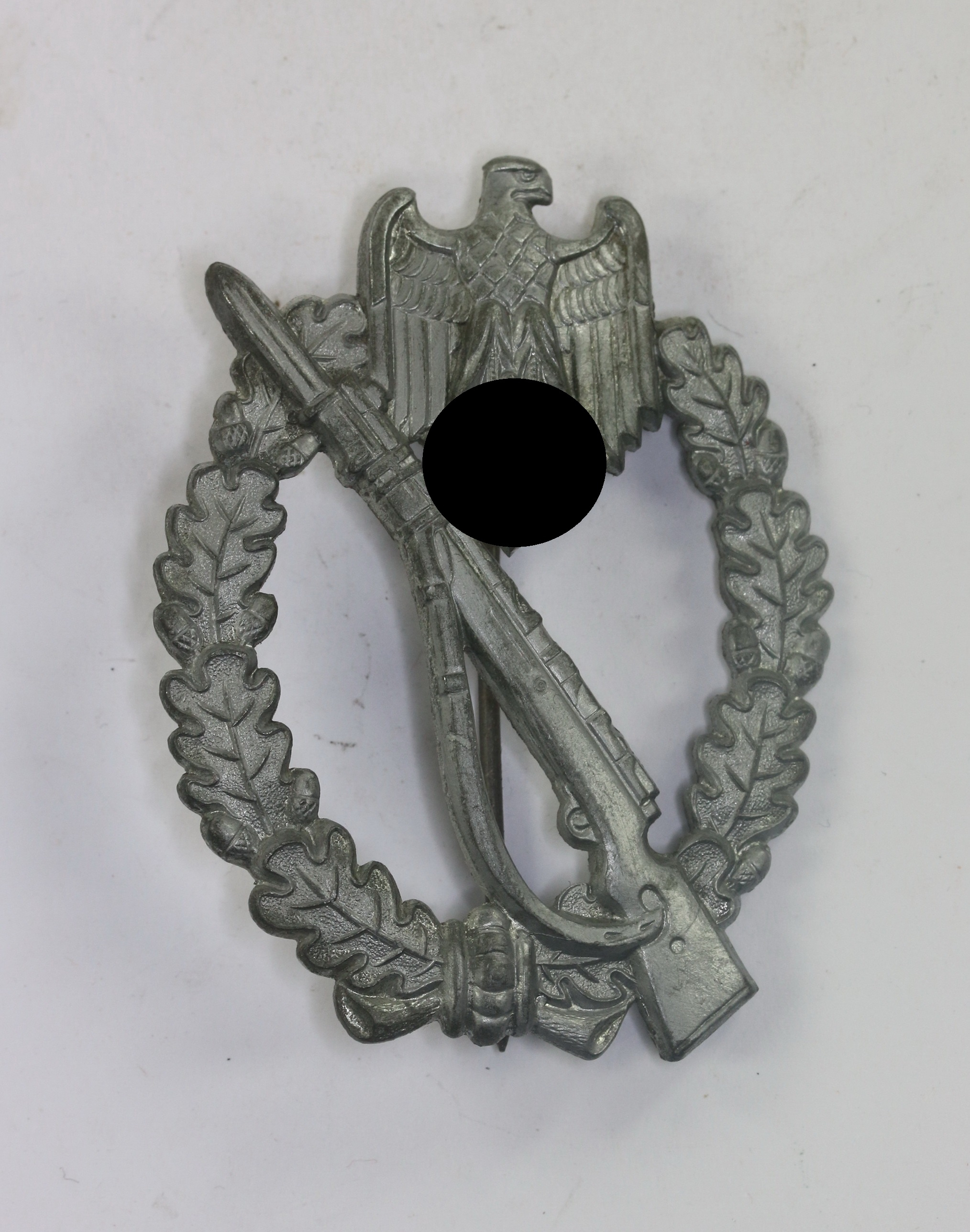 infanteriesturmabzeichen_in_silber_steinhauer_l_ck_l_denscheid_1__1_1 Silver Infantry Assault Badge. Type Steinhauer & Lück, Lüdenscheid – Bild 1