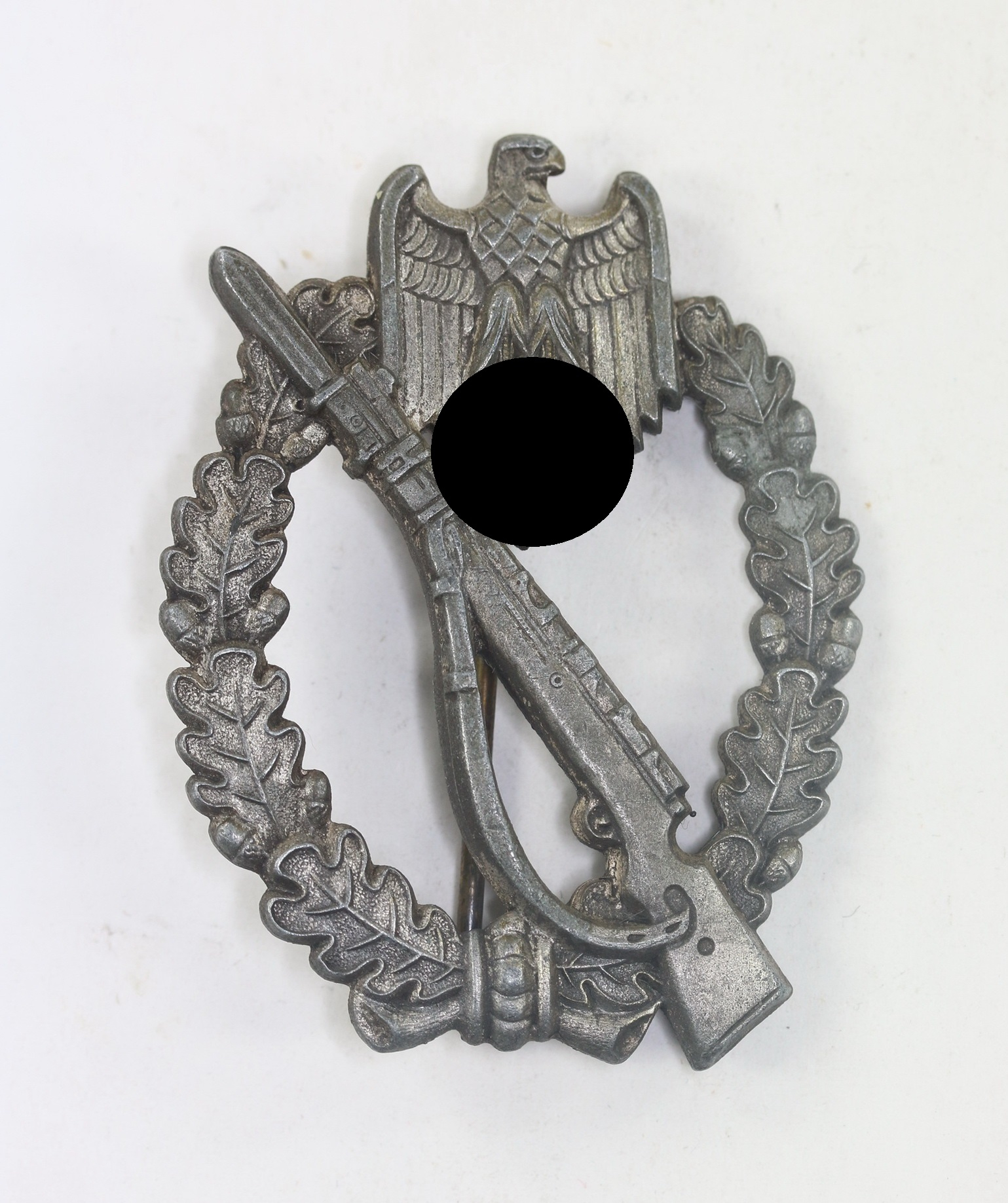 infanteriesturmabzeichen_in_silber_steinhauer_l_ck_l_denscheid_1__3 Silver Infantry Assault Badge.Type Steinhauer & Lück, Lüdenscheid – Bild 1