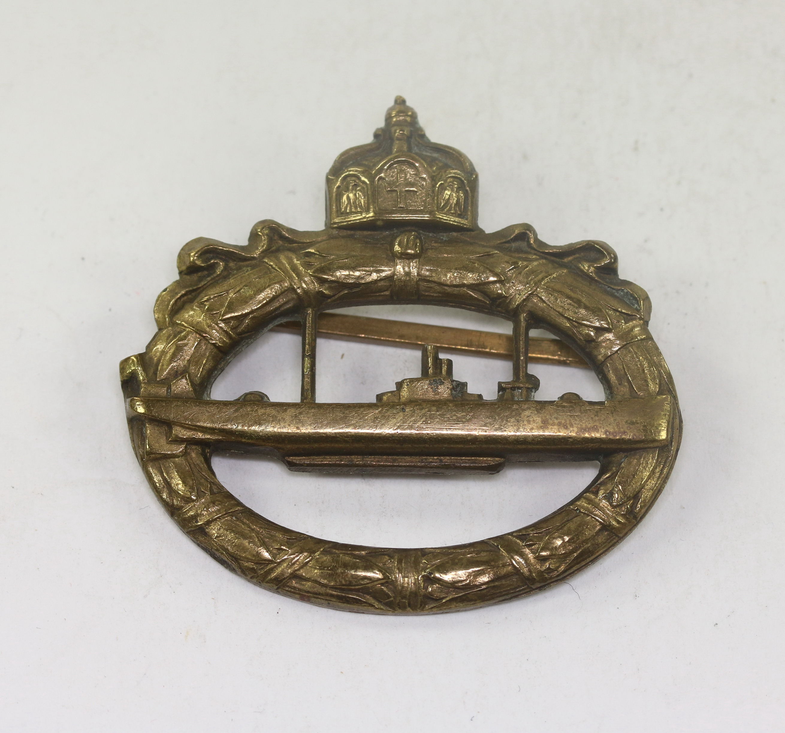 kaiserliche_marine_ubootskriegsabzeichen_1918_walter_schott_fec Imperial Kriegsmarine, Submarine War Badge 1918, Walter Schott fec. – Bild 1
