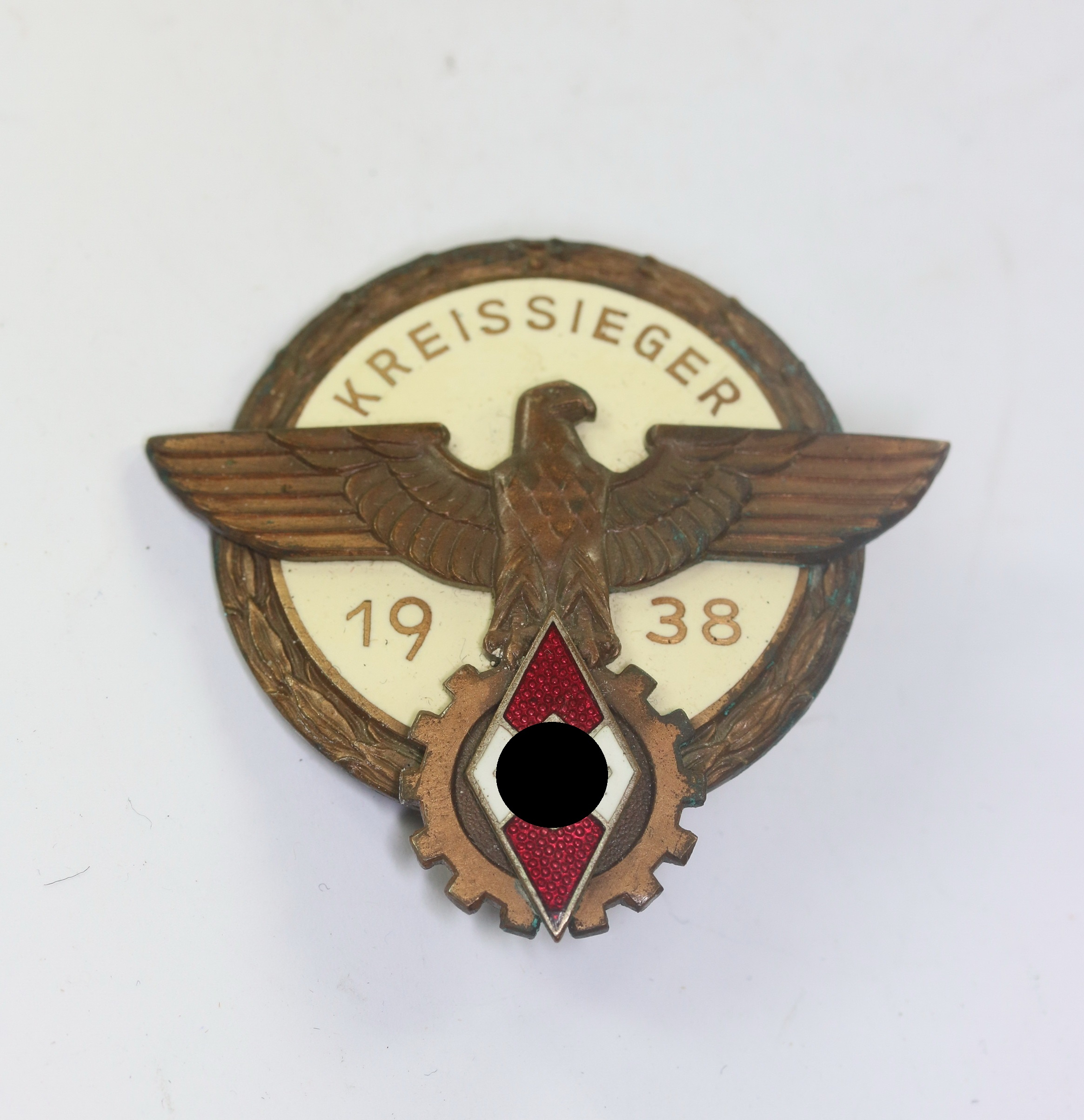 kreissieger_im_reichsberufswettkampf_1938_hst Kreissieger im Reichsberufswettkampf 1938, Hst. G. Brehmer Markneukirchen – Bild 1