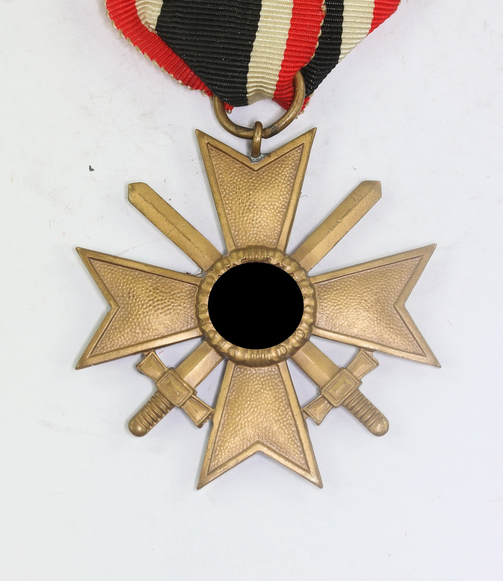 kriegsverdienstkreuz_2 Kriegsverdienstkreuz 2. Klasse mit Schwertern, ohne Hersteller (Buntmetall) – Bild 1
