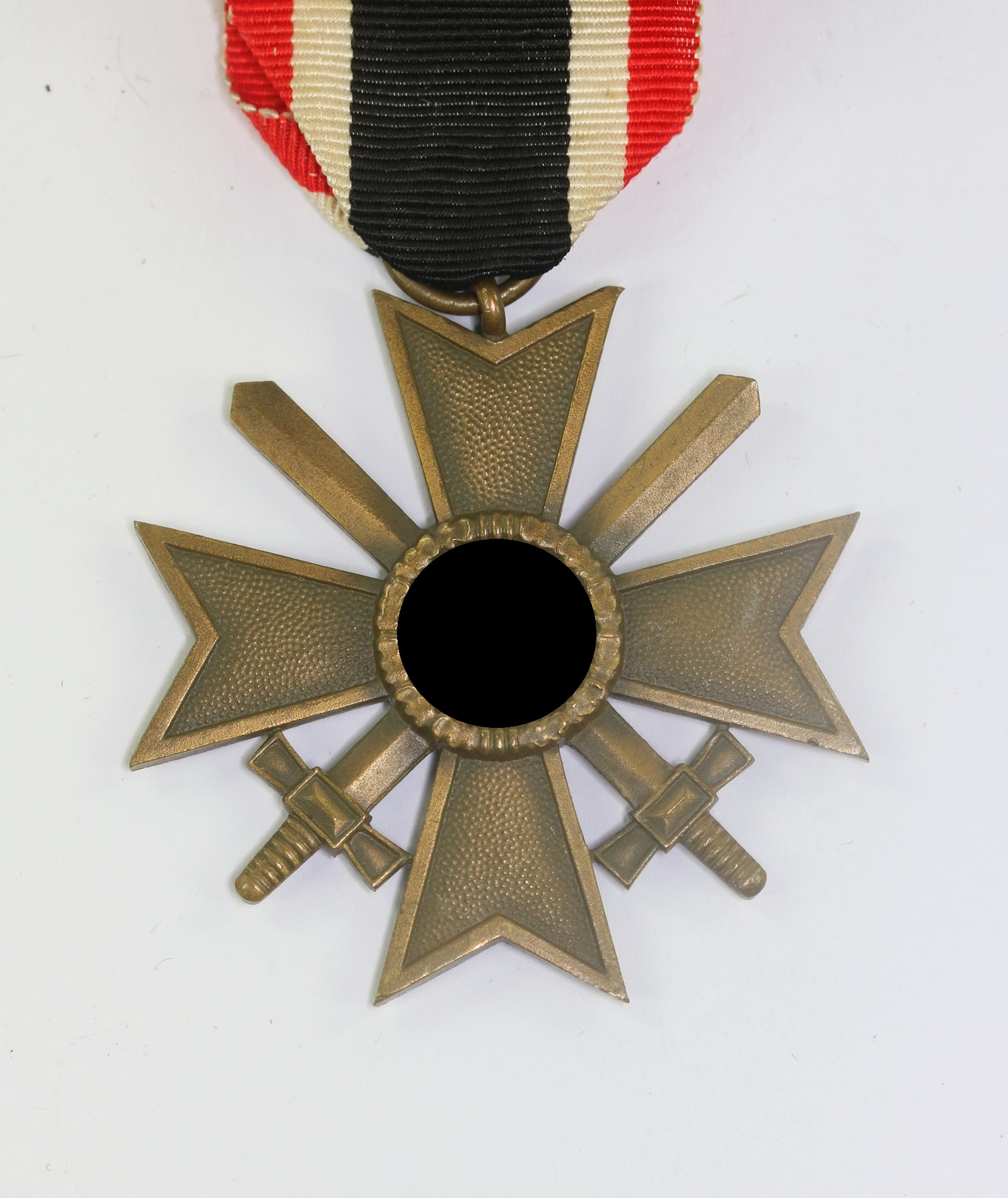 kriegsverdienstkreuz_2 Kriegsverdienstkreuz 2. Klasse mit Schwertern, ohne Hersteller (Buntmetall) – Bild 1