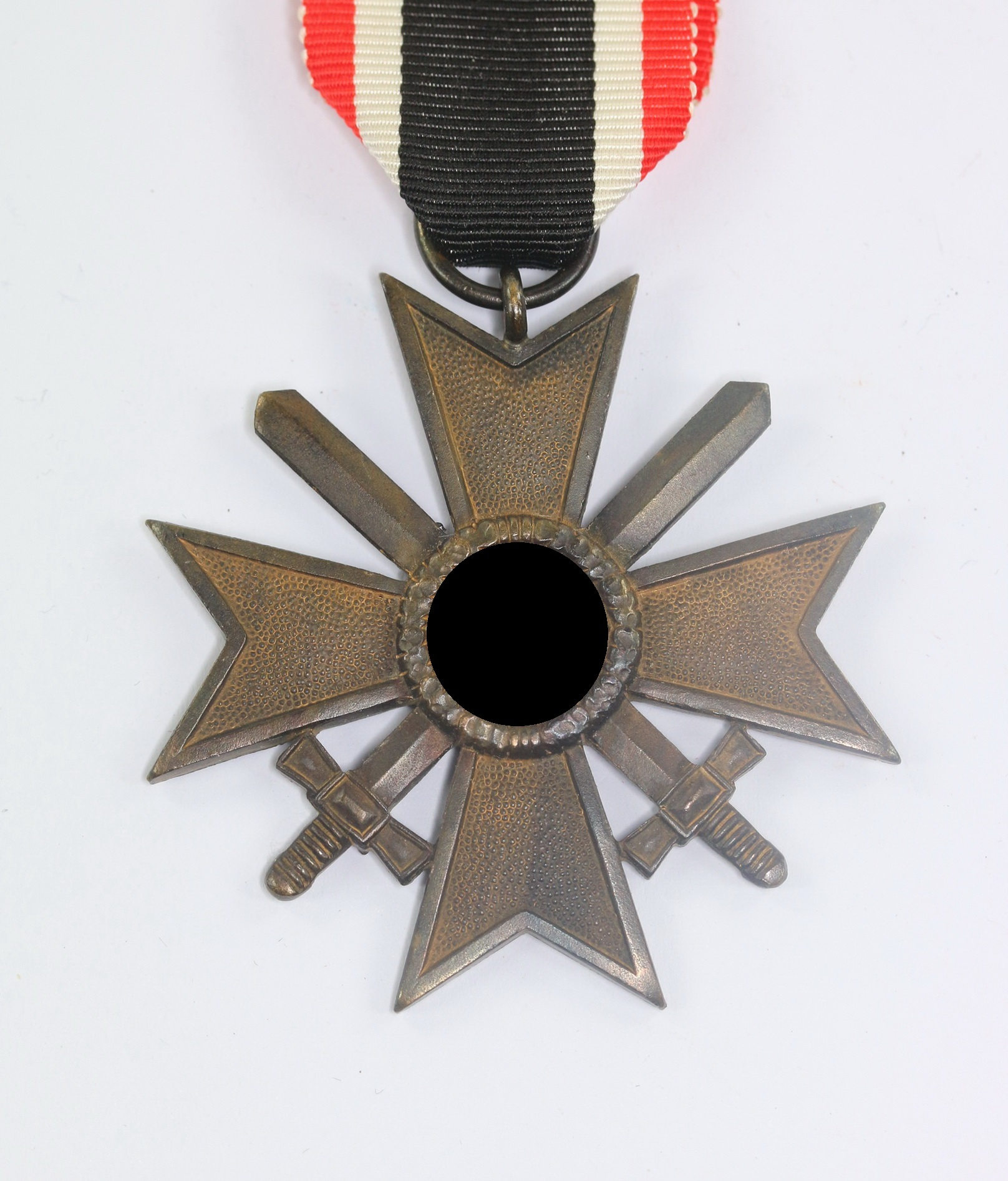 kriegsverdienstkreuz_2 Kriegsverdienstkreuz 2. Klasse mit Schwertern, ohne Hersteller (Buntmetall) – Bild 1