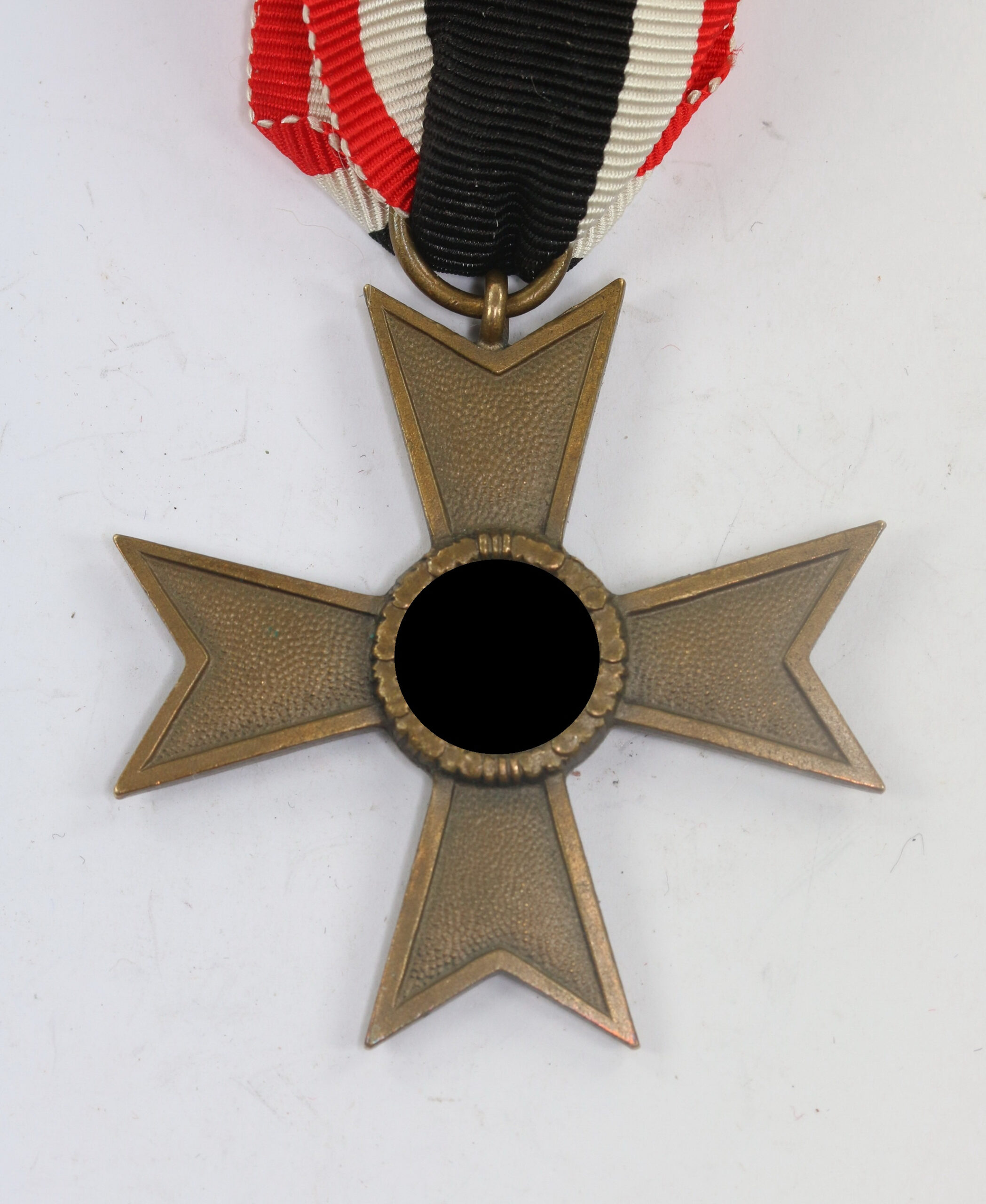 Kriegsverdienstkreuz 2. Klasse (ohne Schwerter), ohne Hersteller (Buntmetall) – Bild 1