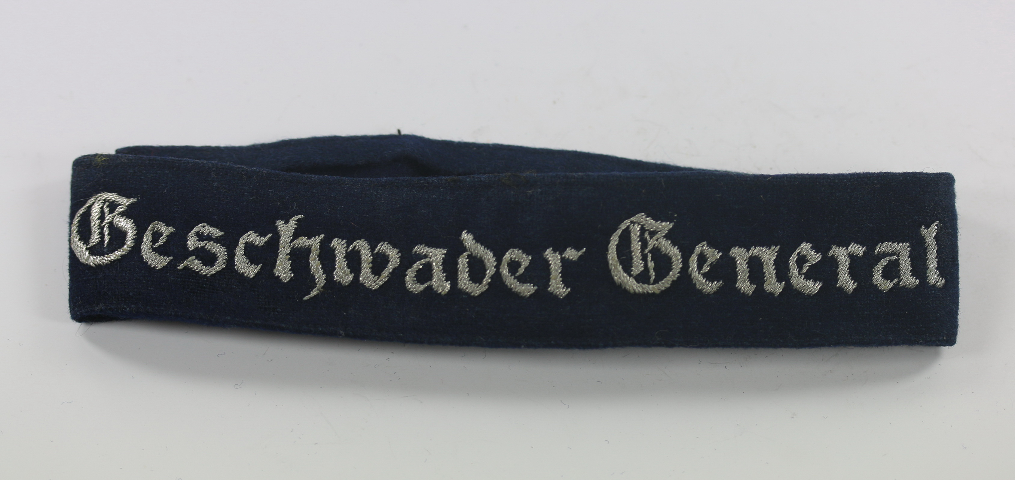 Luftwaffe, Ärmelband "Geschwader General Wever" für Offiziere (Metallfaden) – Bild 1