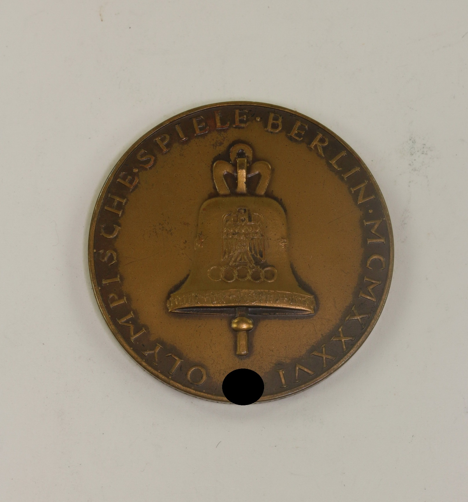  Medaille, Olympische Spiele Berlin 1936 - Zur Ehre des Vaterlandes - Zum Ruhme des Sports - Bayer. Hauptmünzamt – Bild 1