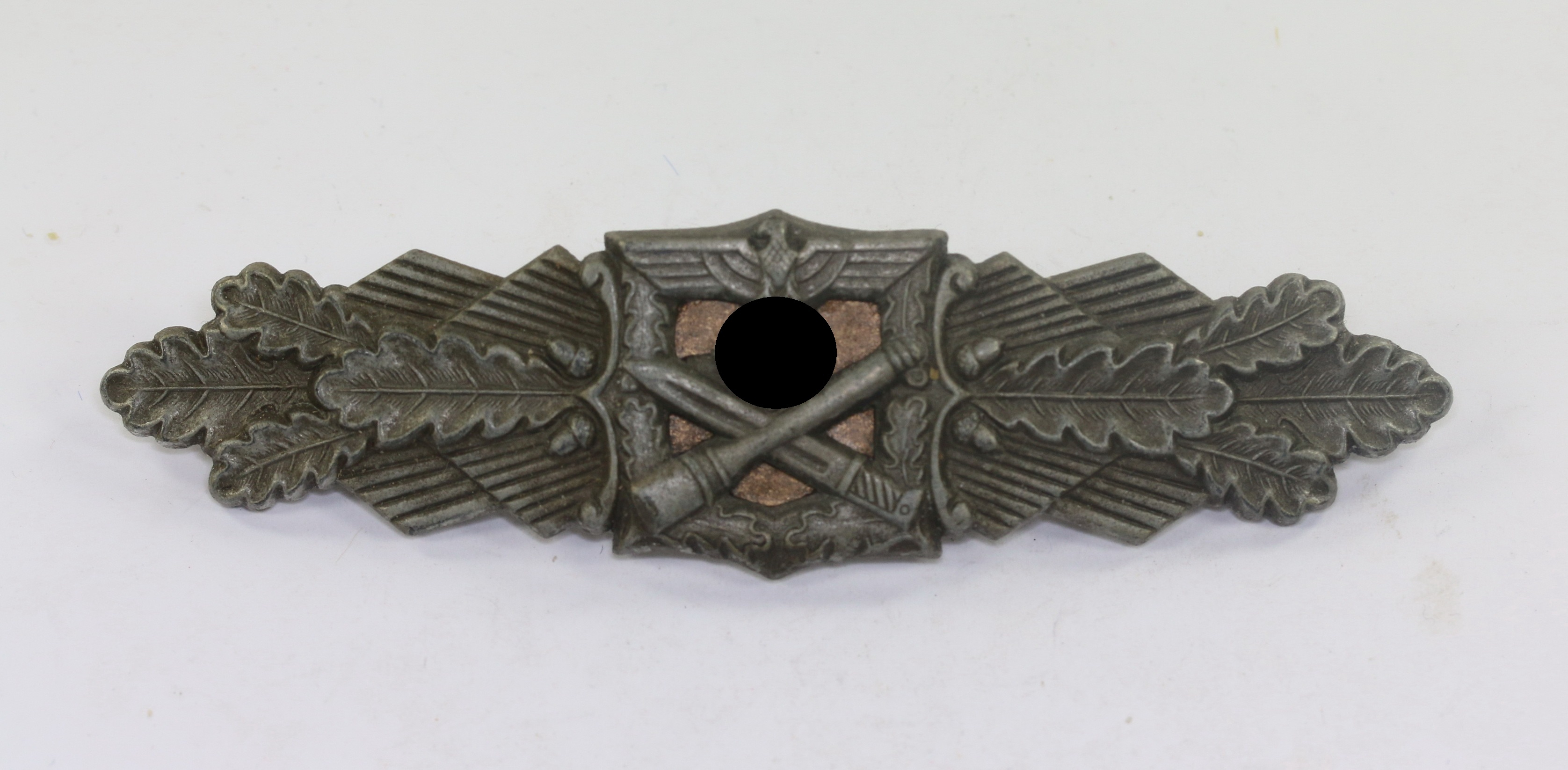 Nahkampfspange in Bronze, Hst. FLL (1. Modell) Friedrich Linden, Lüdenscheid – Bild 1