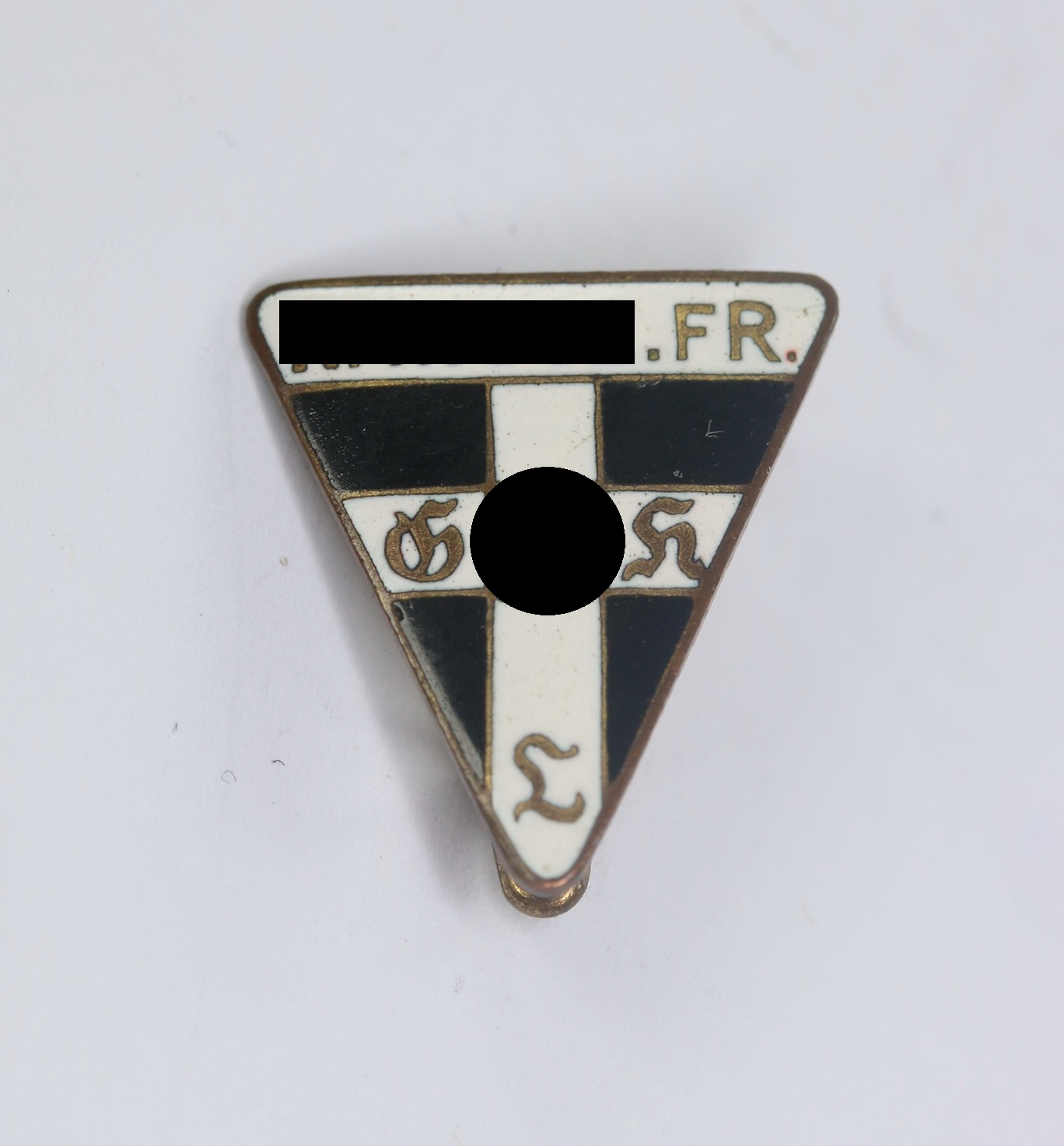 National Socialist Womens Association (NSF) Membership  Badge 17 mm (!). Maker RZM M1/46 (Alfred Stubbe, Berlin) – Bild 1