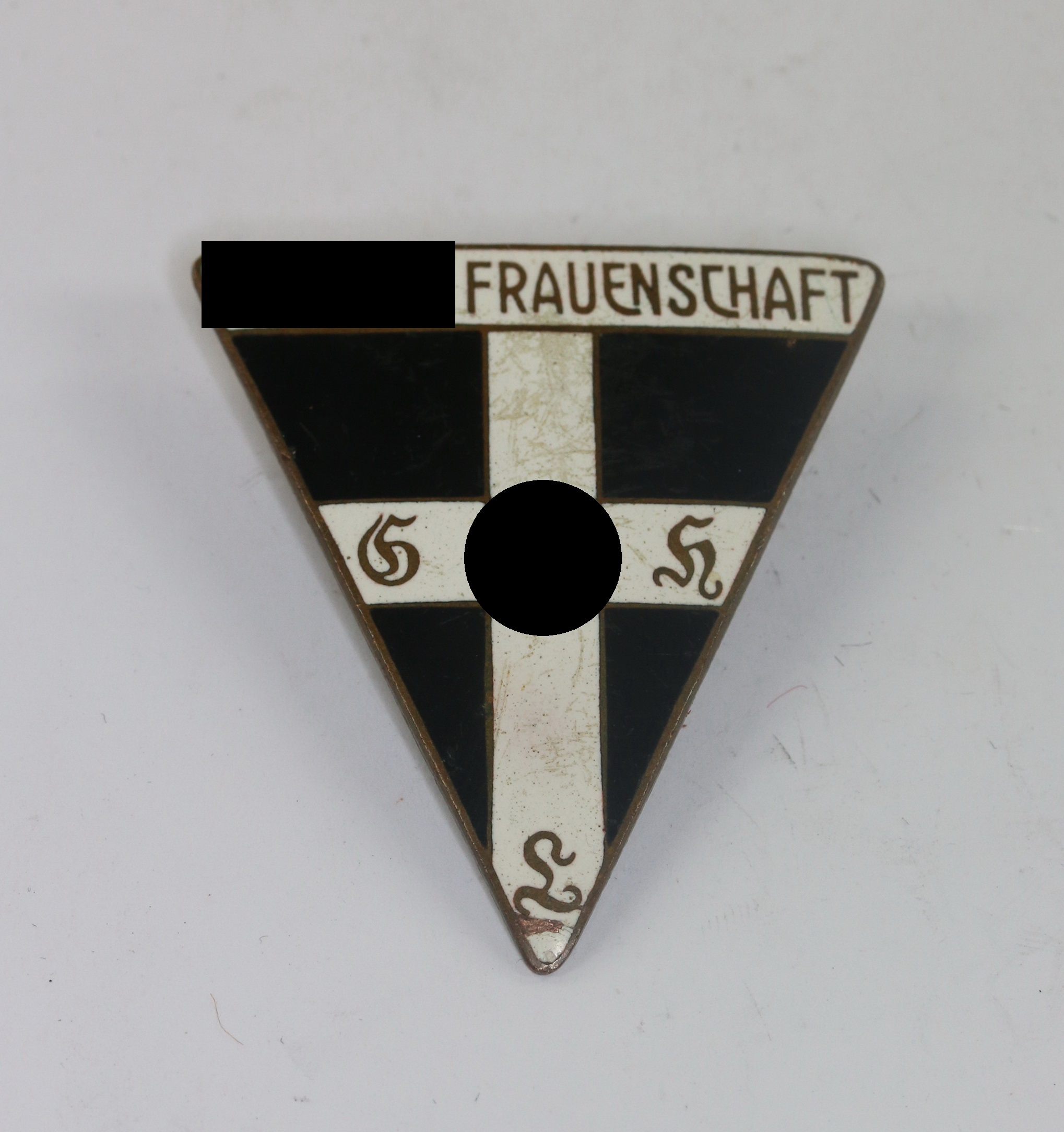 National Socialist Womens Association (NSF), Large Membership Badge. Maker Steinhauer & Lück, Lüdenscheid Ges. Gesch. – Bild 1