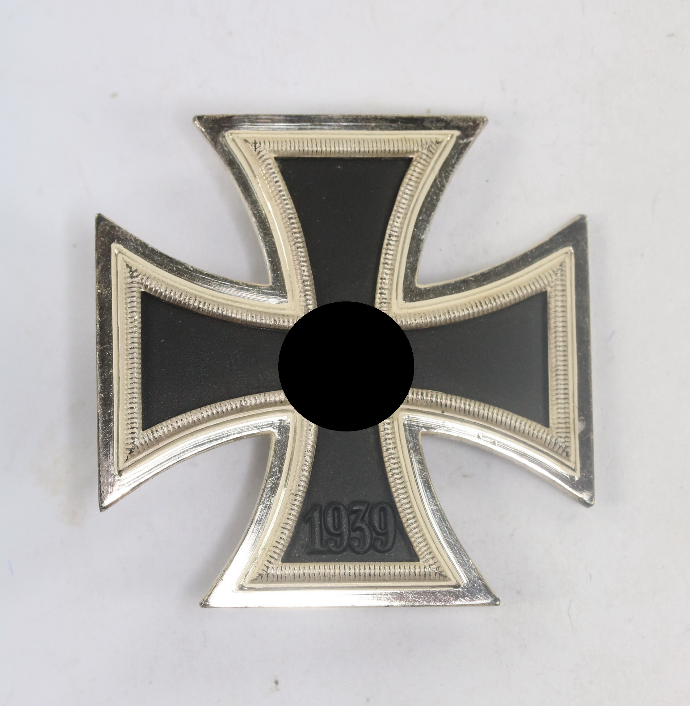 nicht_magnetisches_eisernes_kreuz_1 Nicht magnetisches Eisernes Kreuz 1. Klasse 1939, Hst. L55 auf der Nadel (!) (Wächtler & Lange, Mittweida) – Bild 1